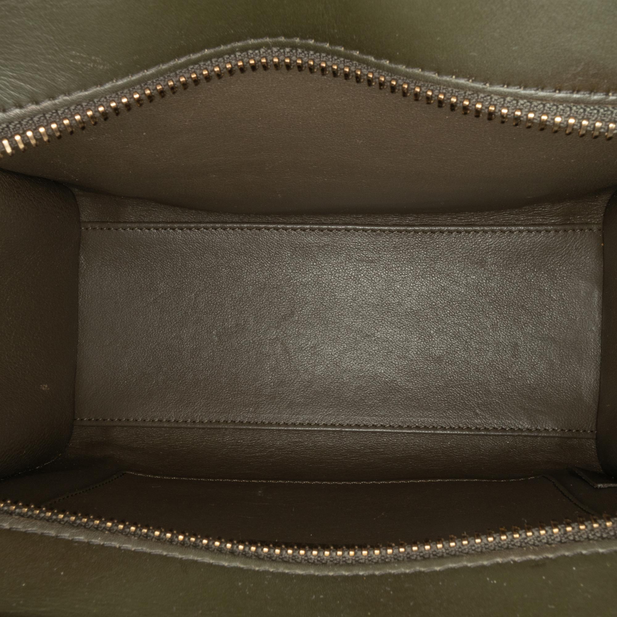 Celine Nano Tricolor Luggage Tote (SHG-g5iXFE)