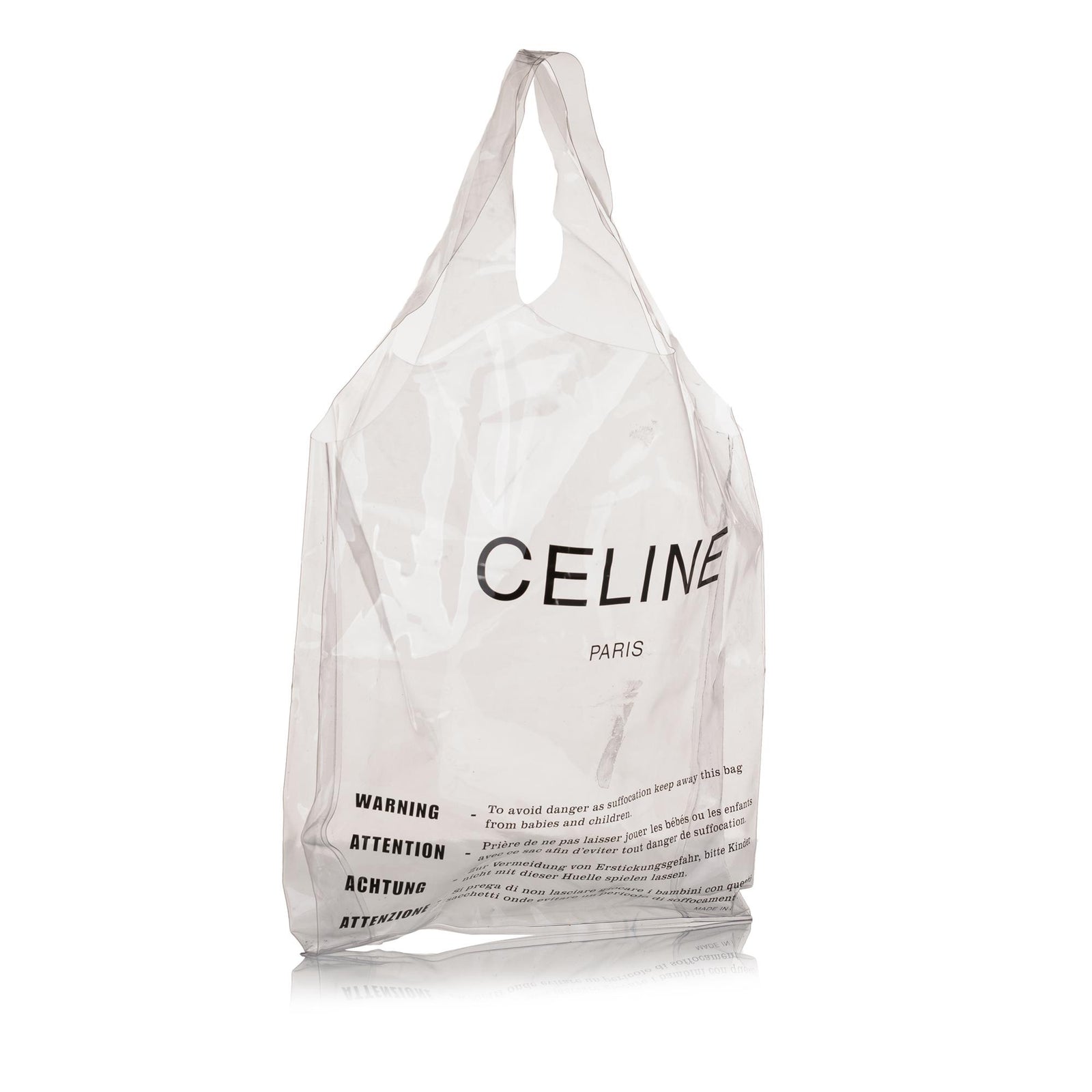 Celine PVC Shopping Tote Bag SHG QdEmBC LuxeDH