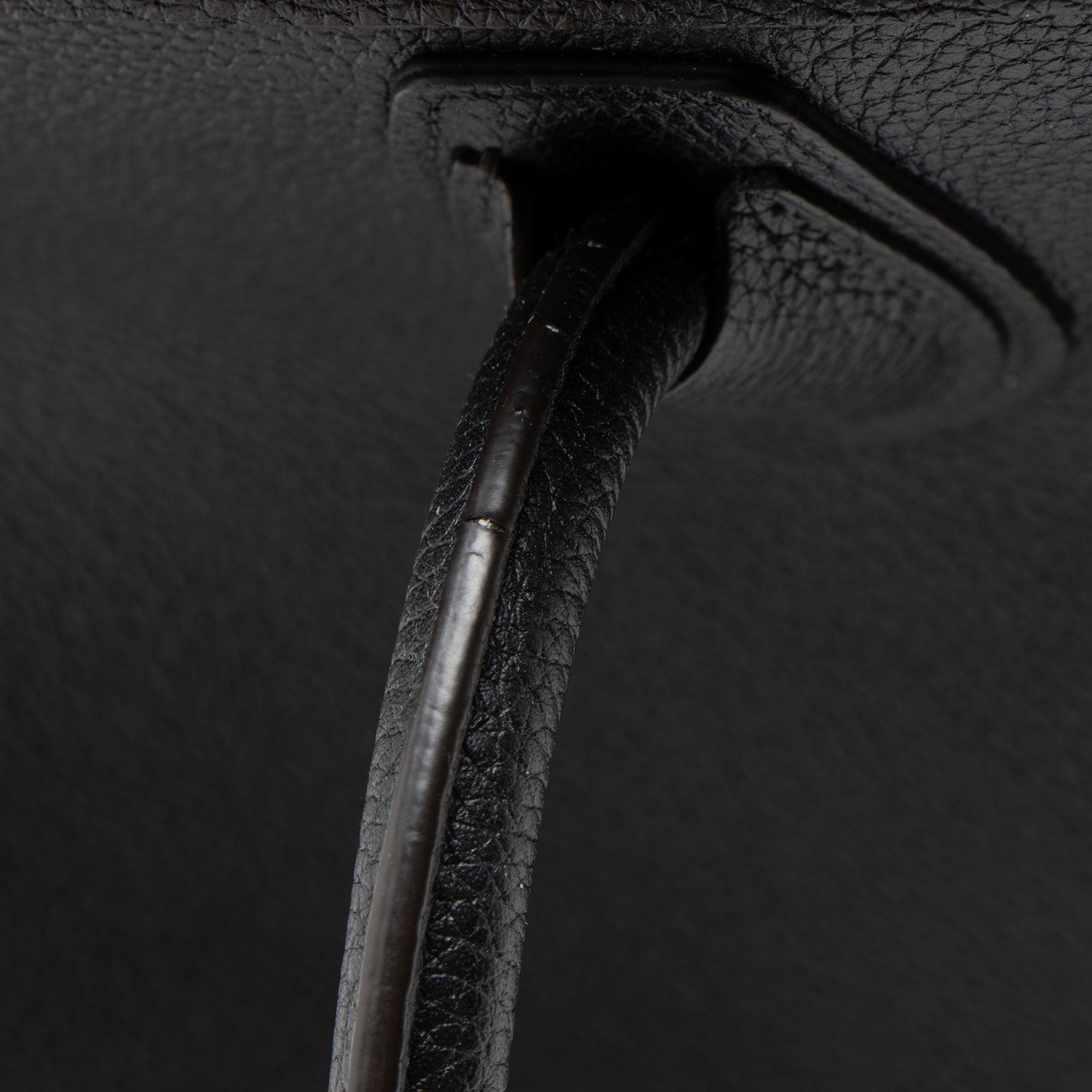 Celine Pebbled Leather Micro Luggage Tote