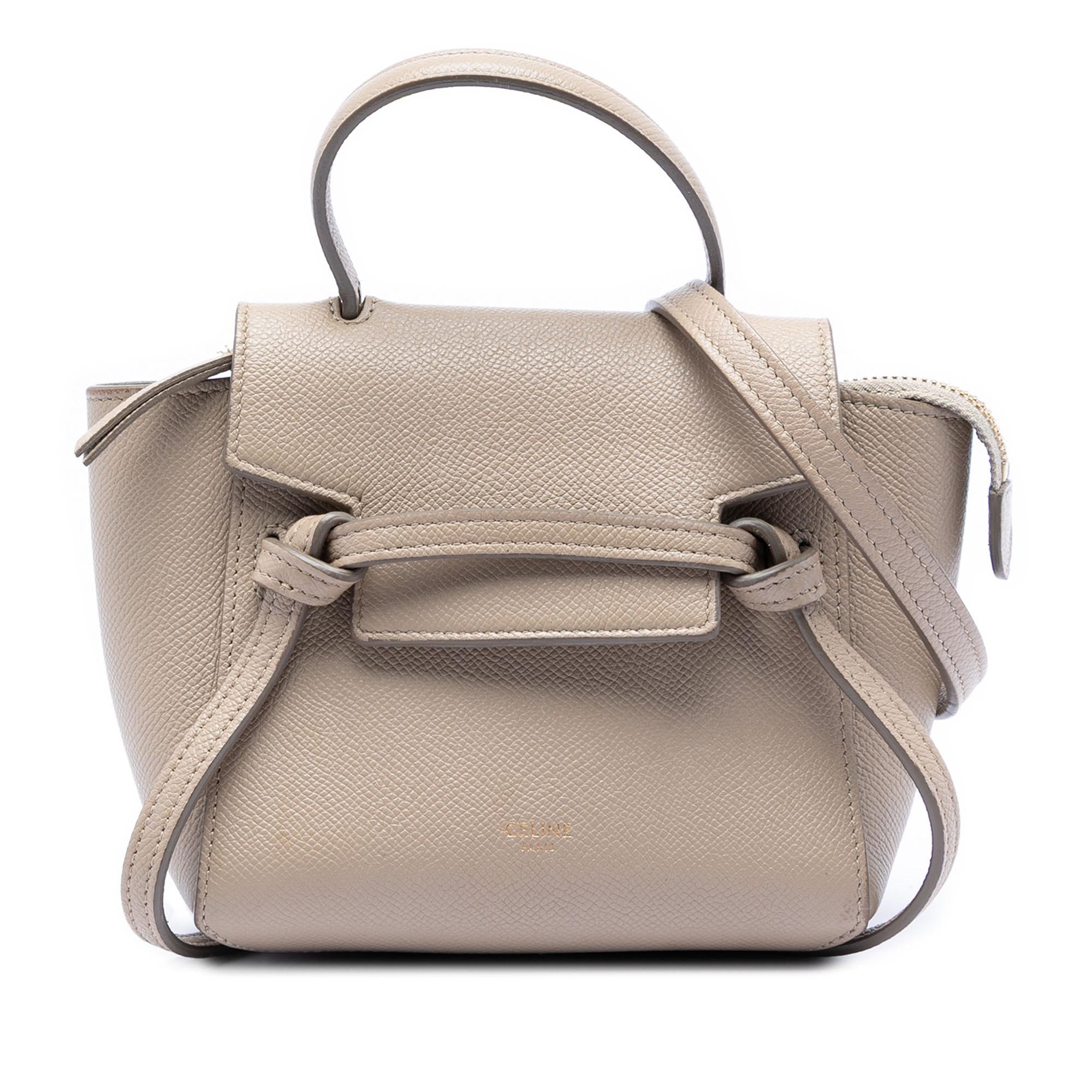 Celine Pico Grained Calfskin Belt Bag