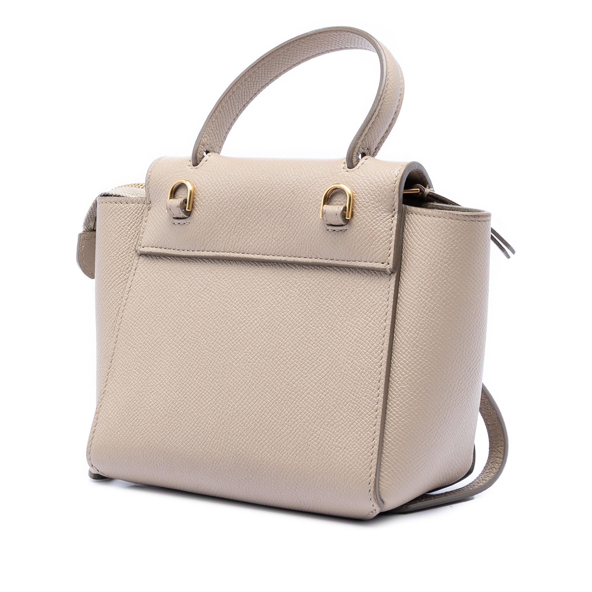 Celine Pico Grained Calfskin Belt Bag