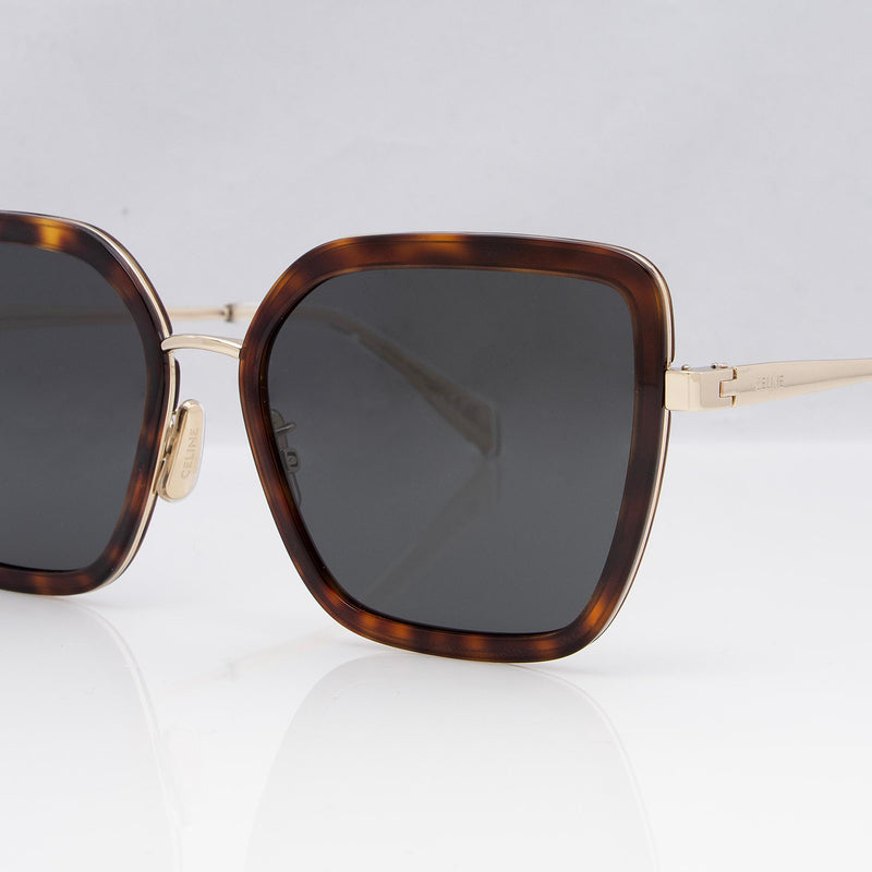 Celine Polarized Oversized Square Sunglasses (SHF-23231)