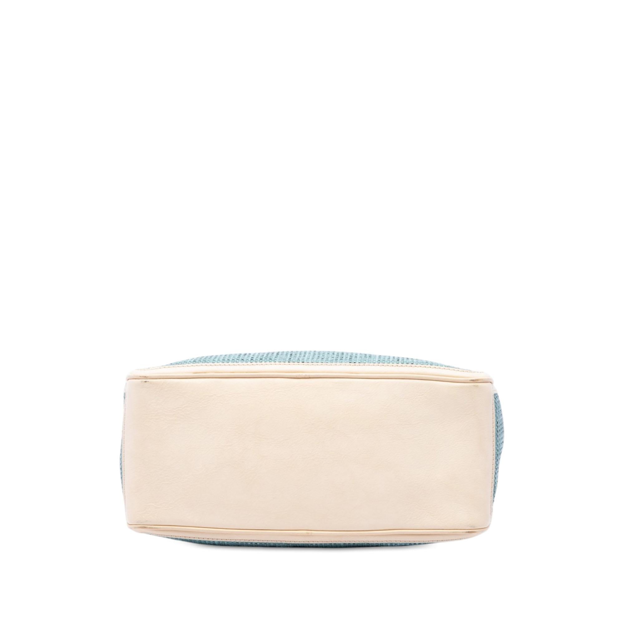 Celine Raffia Boogie Handbag