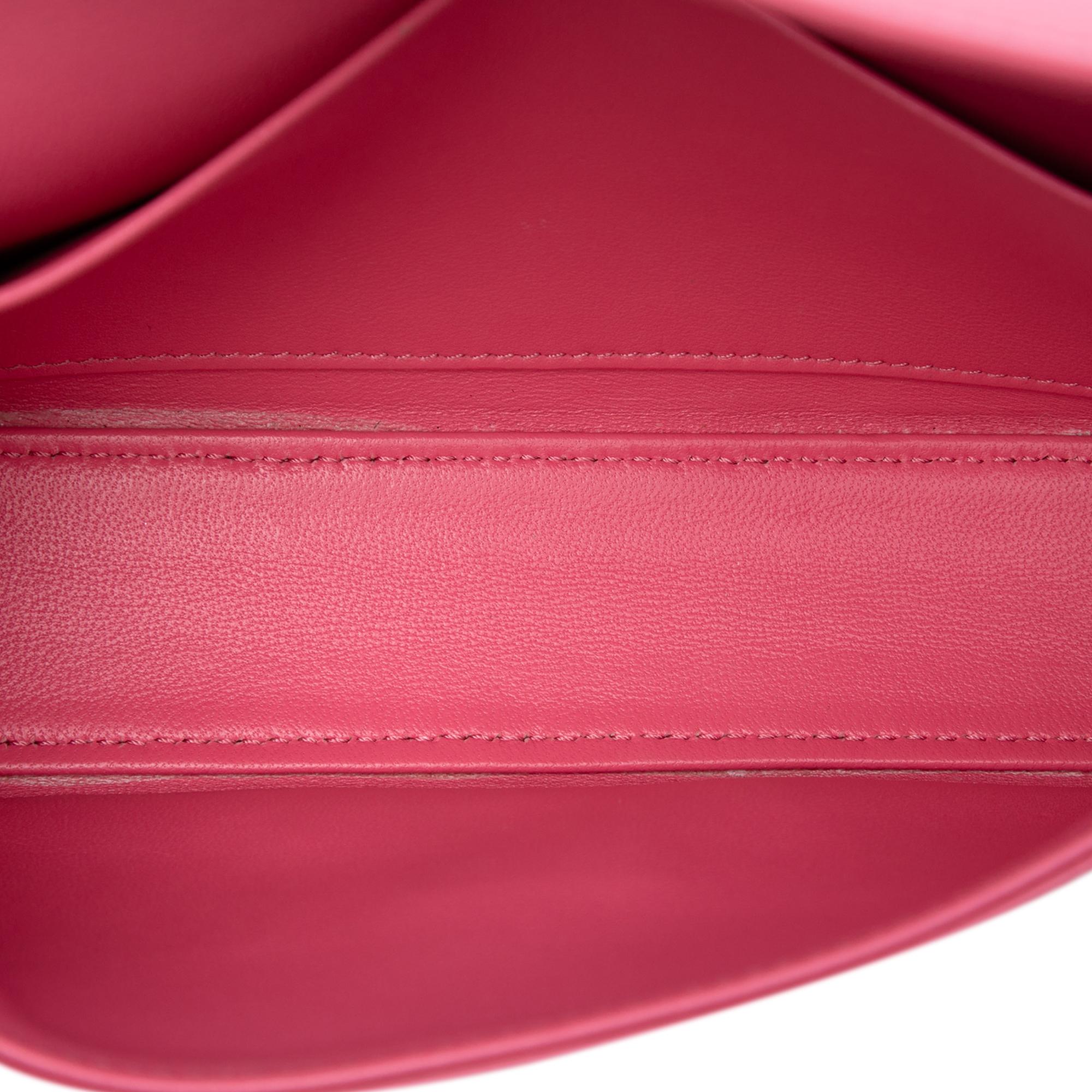 Celine Shiny Calfskin Claude Chain Shoulder Bag