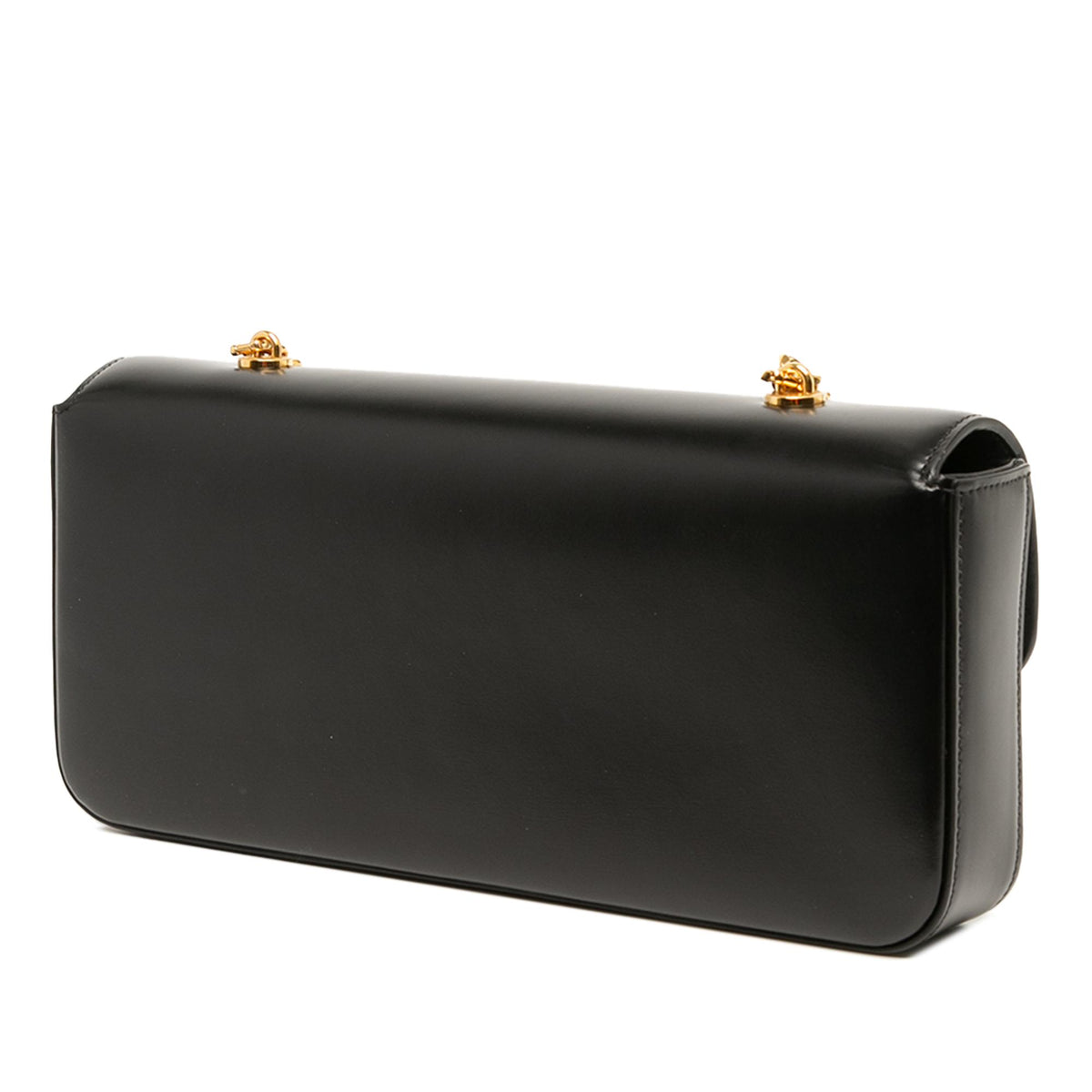 Celine Shiny Calfskin Triomphe Chain Shoulder Bag