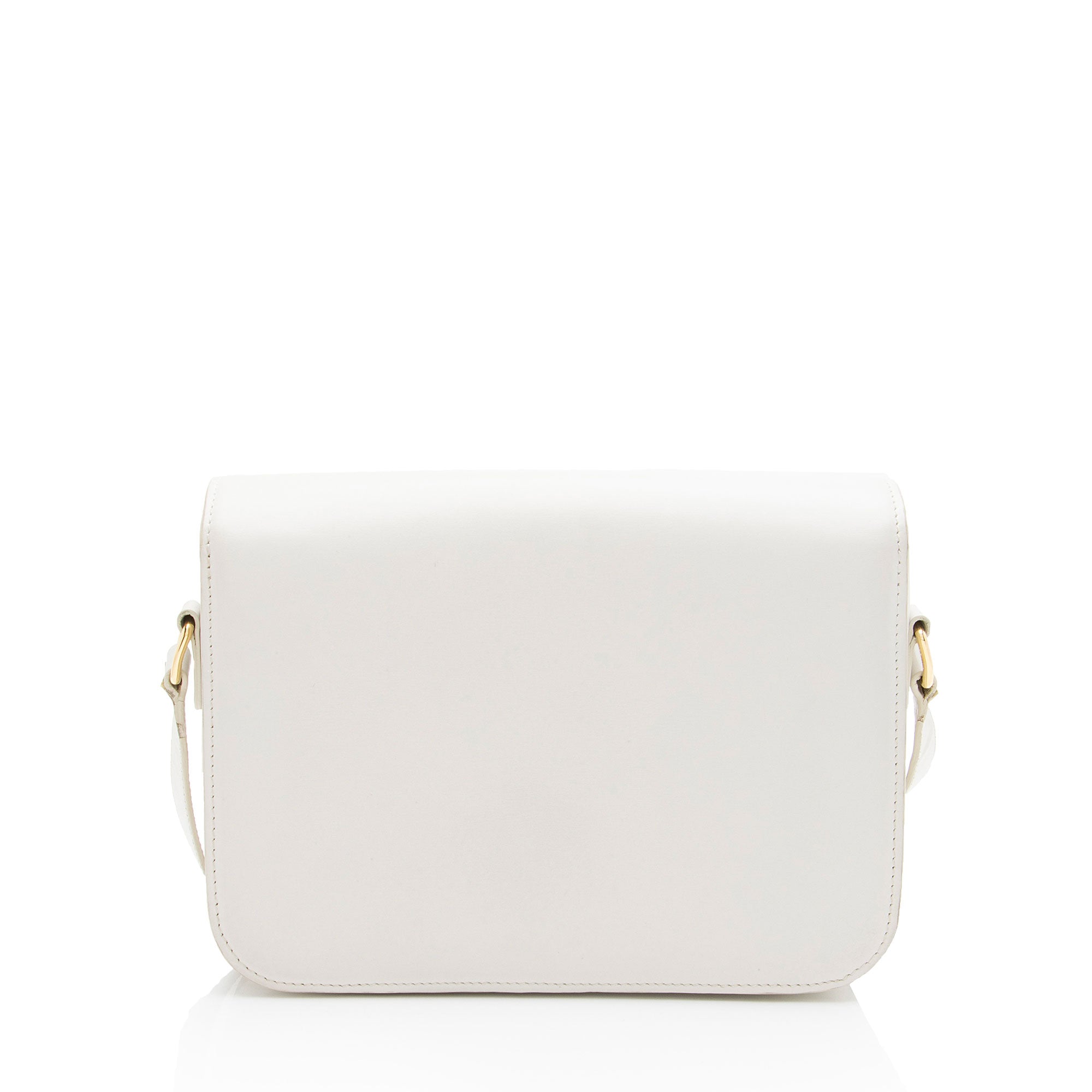 Celine Shiny Calfskin Triomphe Classique Shoulder Bag