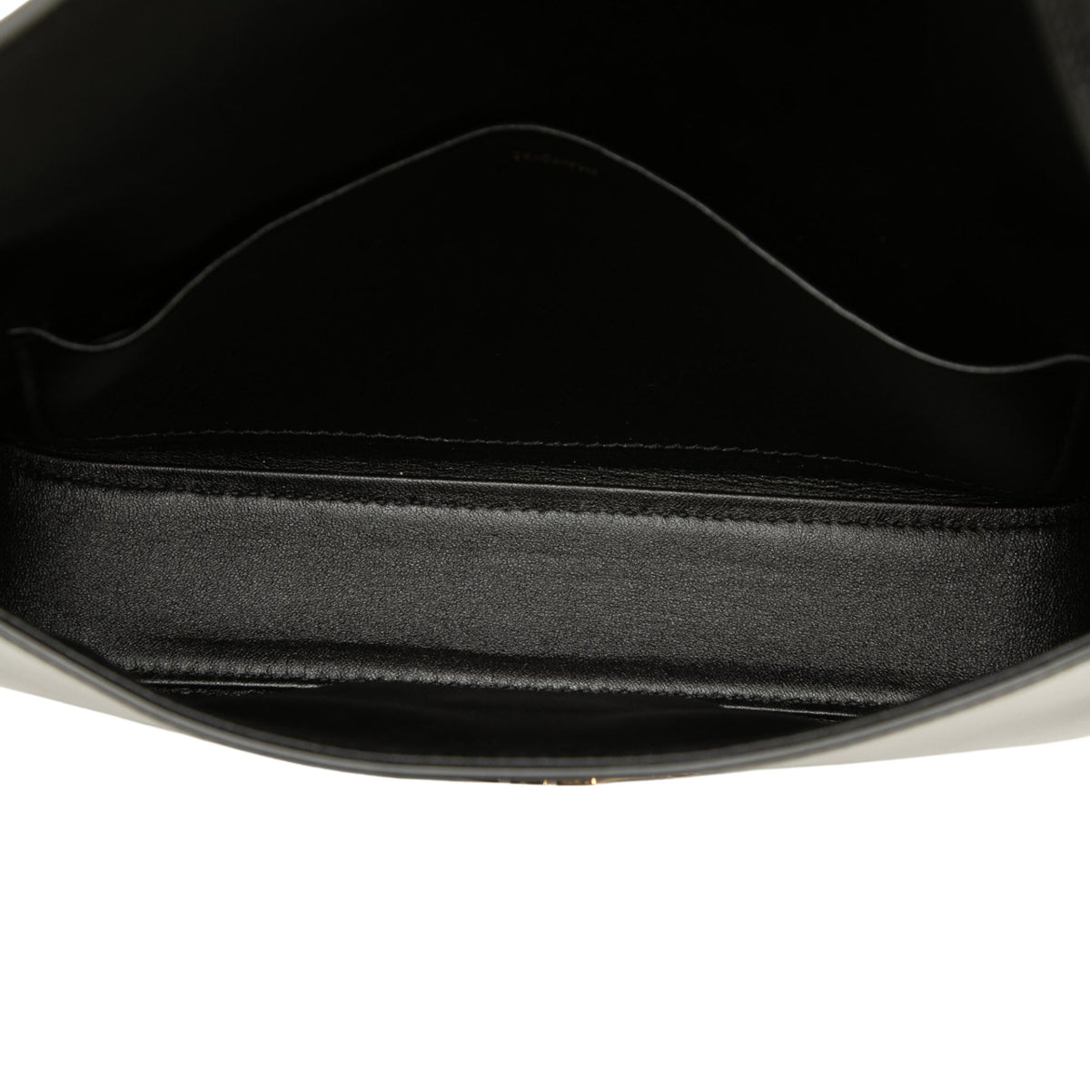 Celine Shiny Calfskin Triomphe Claude Shoulder Bag