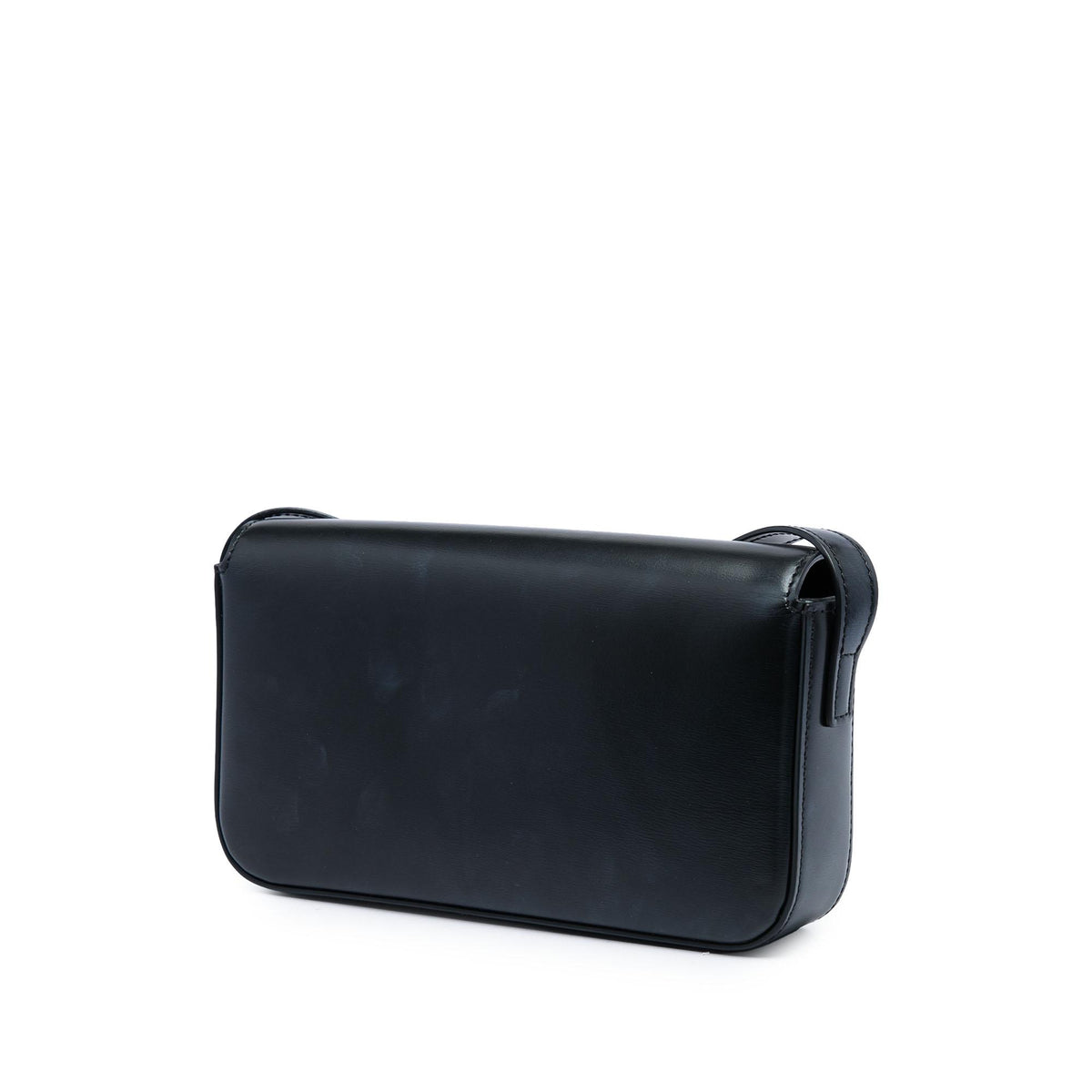 Celine Shiny Calfskin Triomphe Claude Shoulder Bag