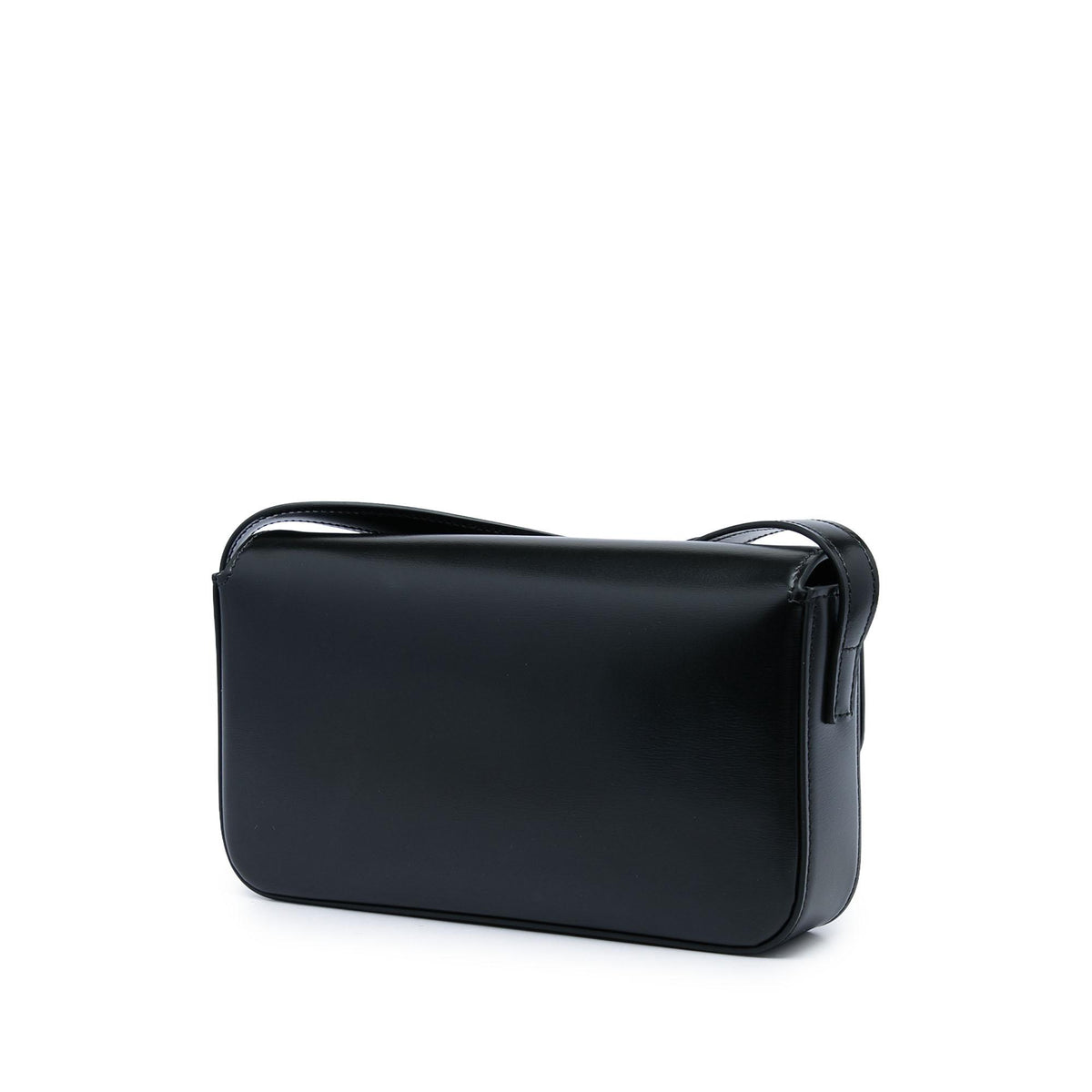 Celine Shiny Calfskin Triomphe Claude Shoulder Bag