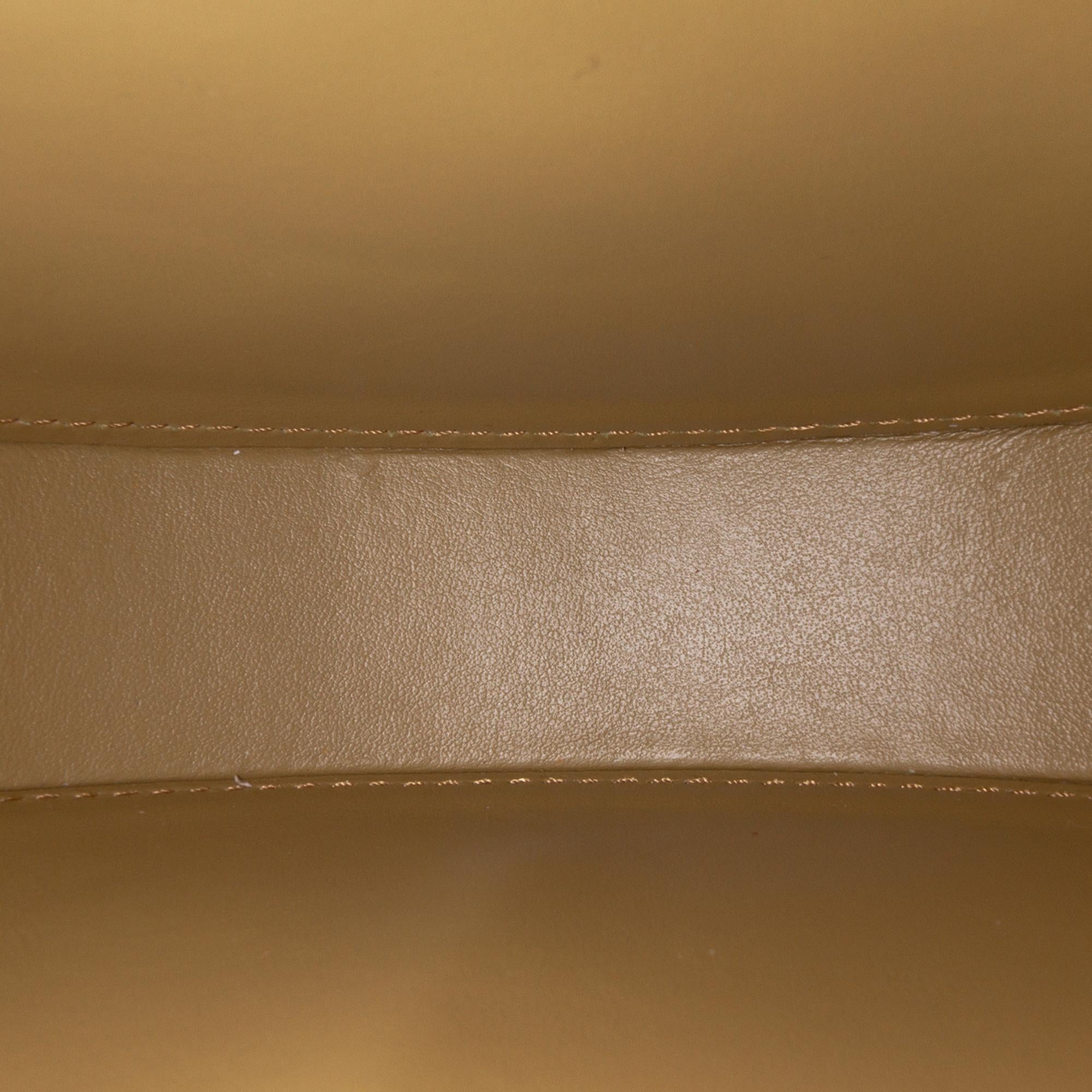 Celine Small Calfskin Cuir Triomphe Oval Crossbody
