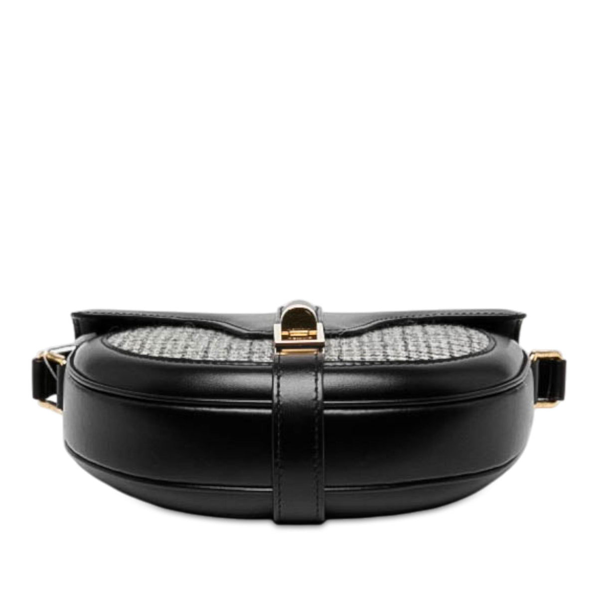 Celine Small Calfskin and Tweed Besace 16 Crossbody