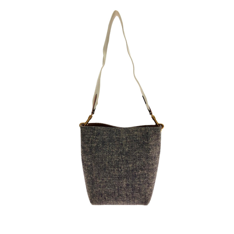 Celine Small Canvas Seau Sangle Bag SHG 3H2IXf LuxeDH