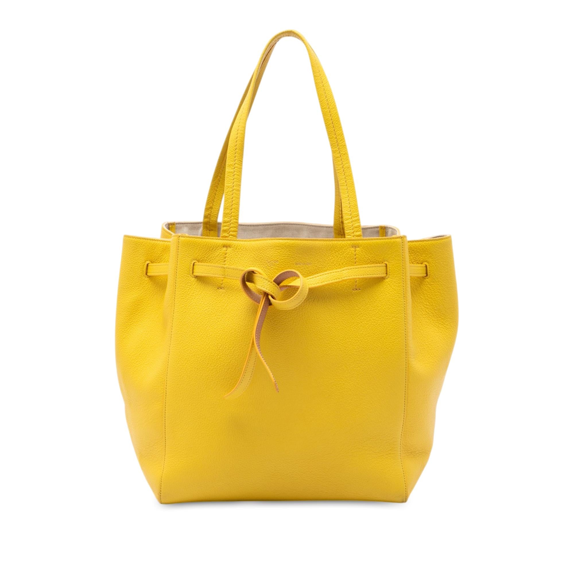 Celine Small Grained Calfskin Phantom Cabas Tote