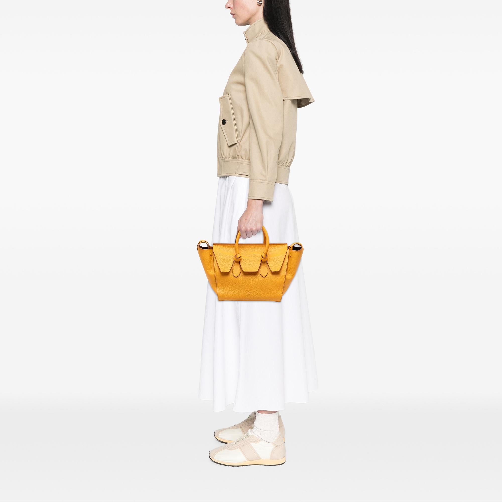 Celine Small Grained Calfskin Tie Knot Handbag