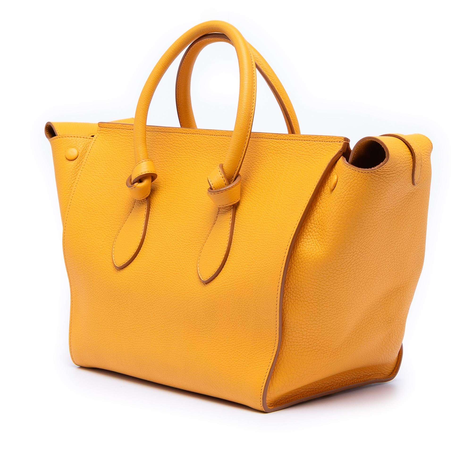 Celine Small Grained Calfskin Tie Knot Handbag