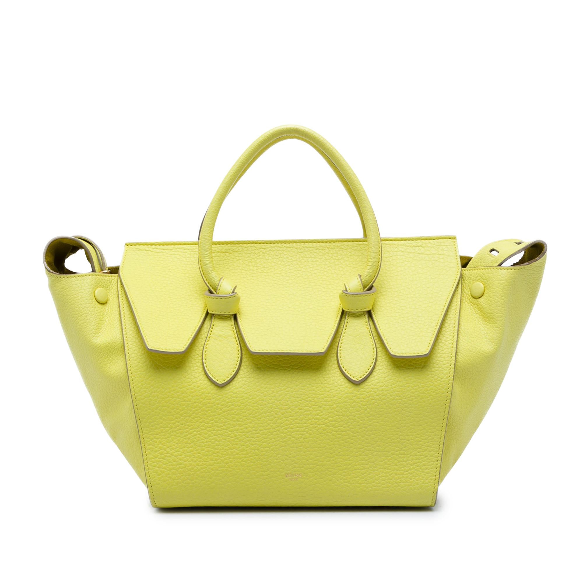 Celine Small Grained Calfskin Tie Knot Handbag