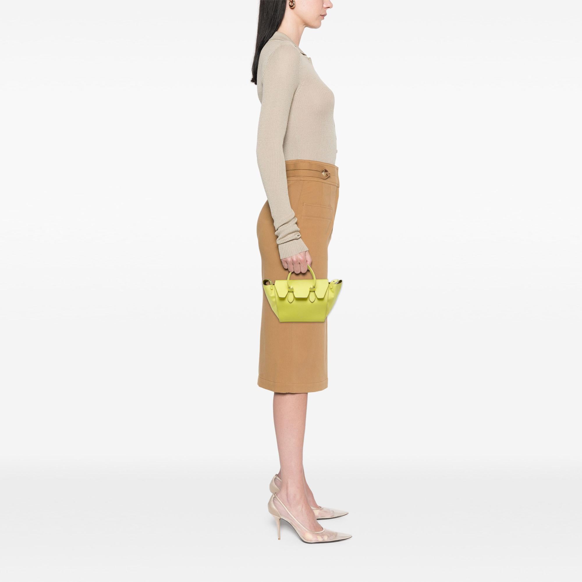 Celine Small Grained Calfskin Tie Knot Handbag