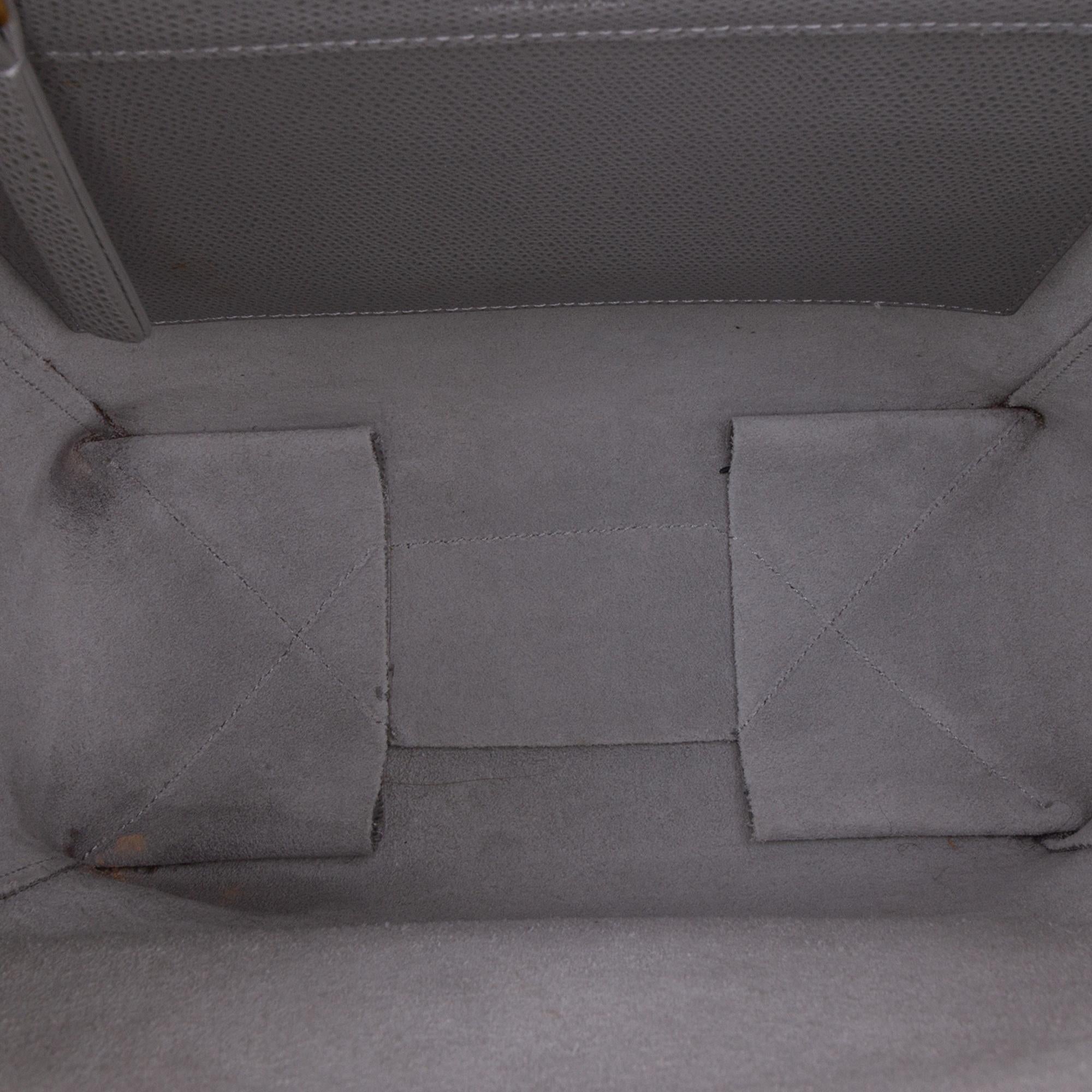 Celine Small Grained Calfskin Vertical Cabas Tote