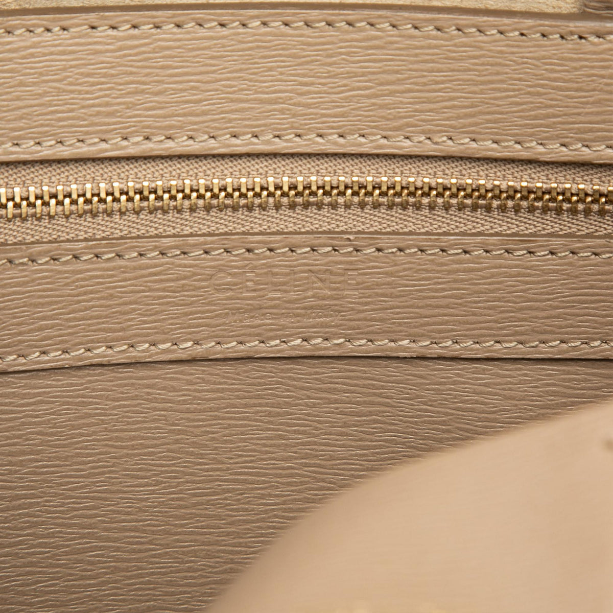 Celine Small Grained Calfskin Vertical Cabas Tote