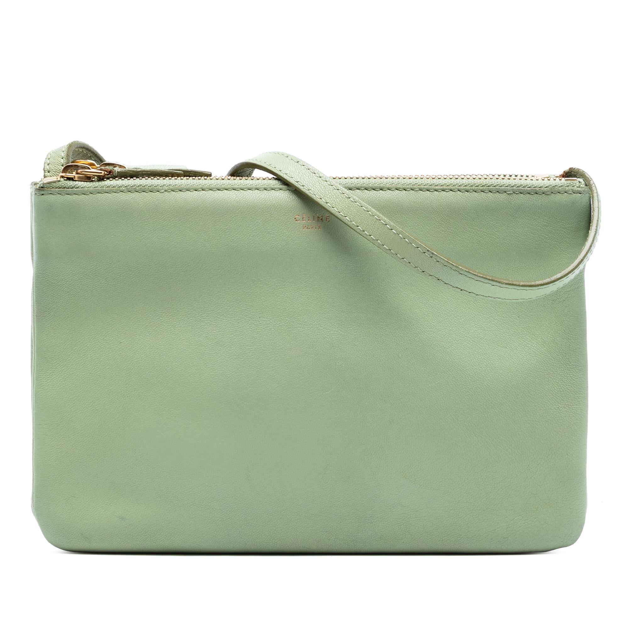 Celine Small Lambskin Trio Crossbody
