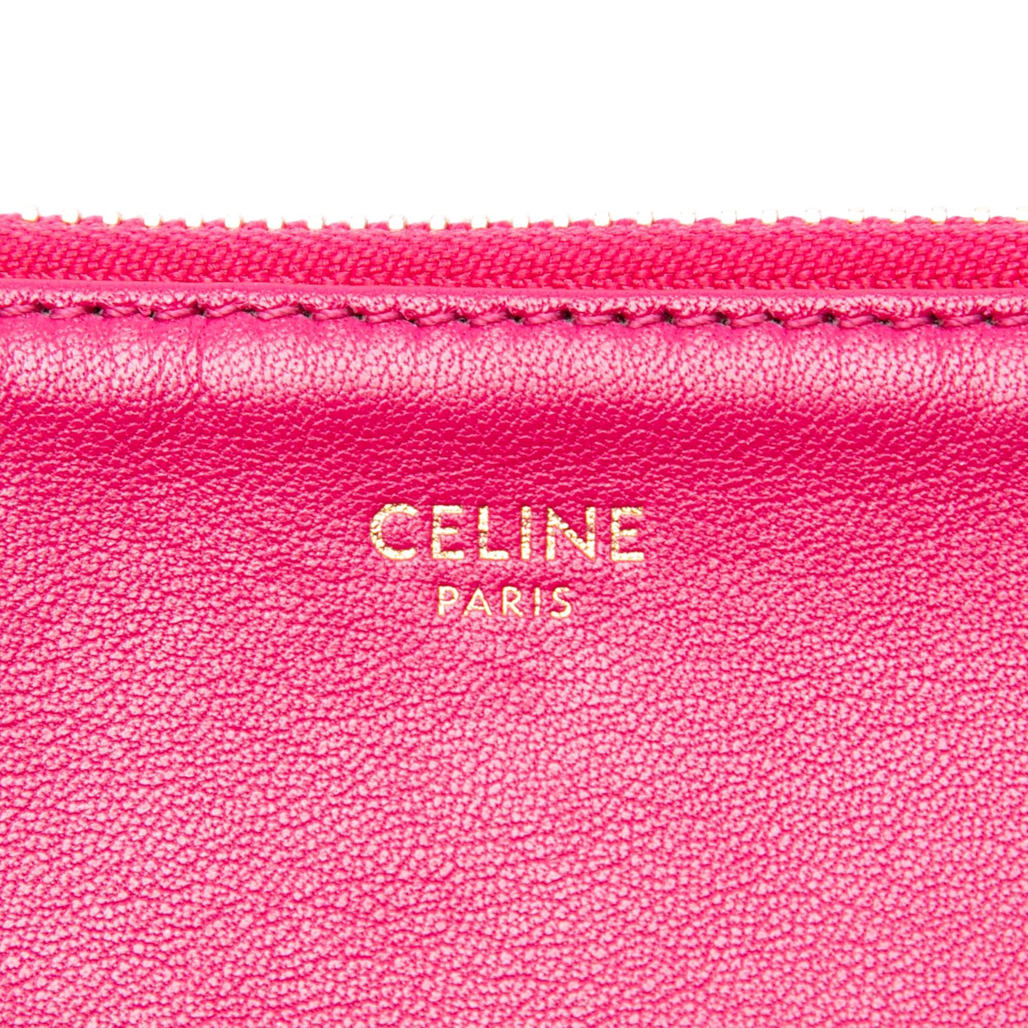 Celine Small Lambskin Trio Crossbody