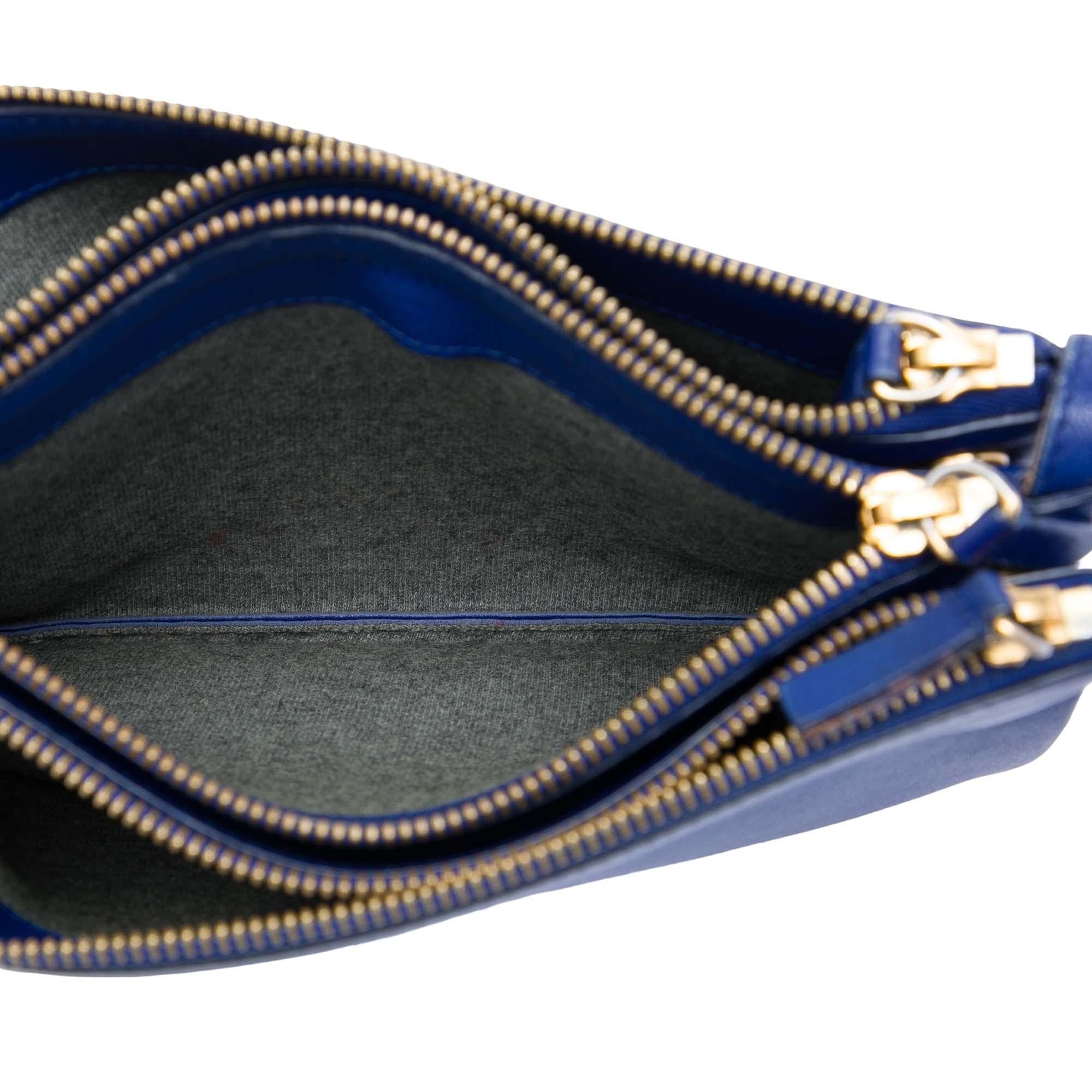 Celine Small Lambskin Trio Crossbody