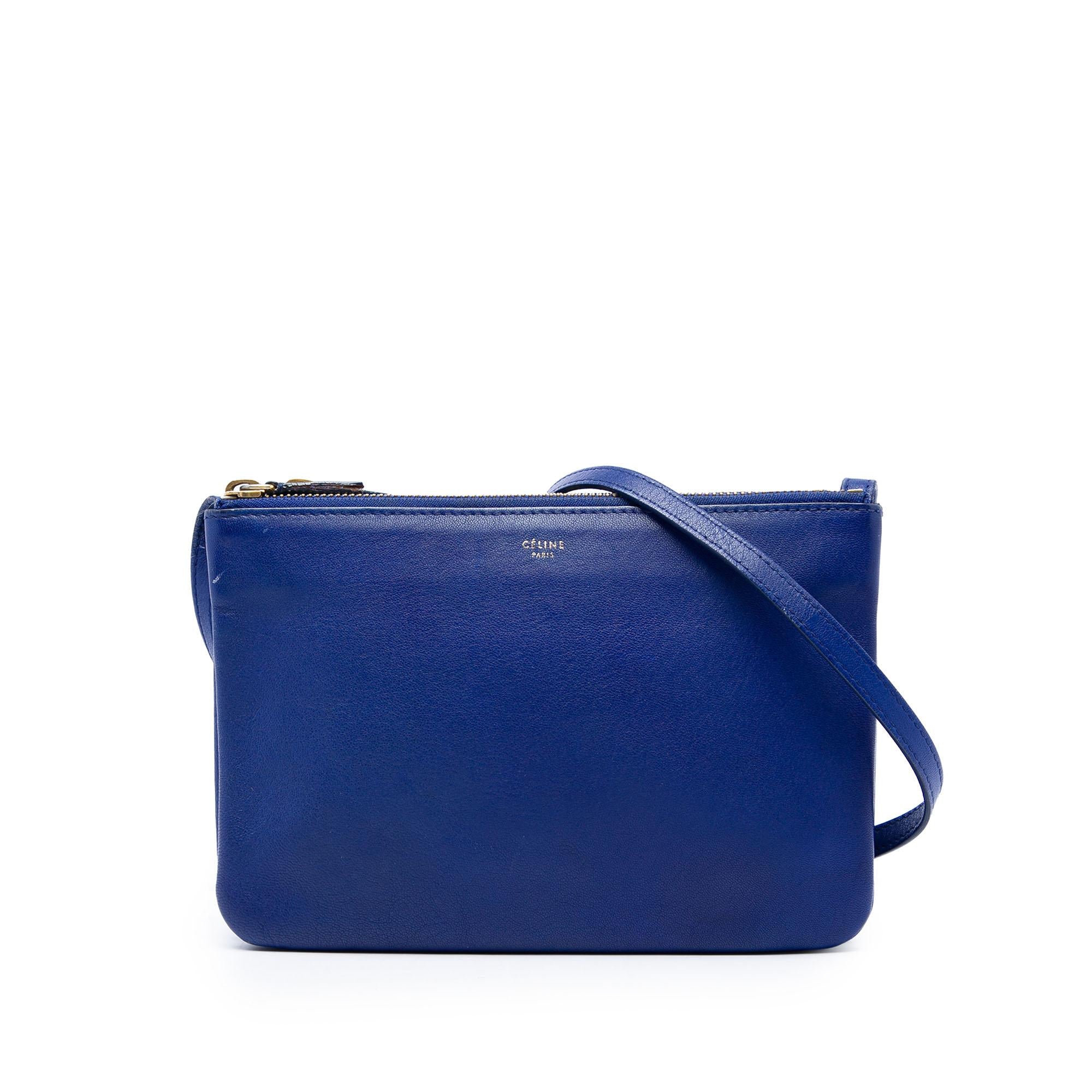 Celine Small Lambskin Trio Crossbody