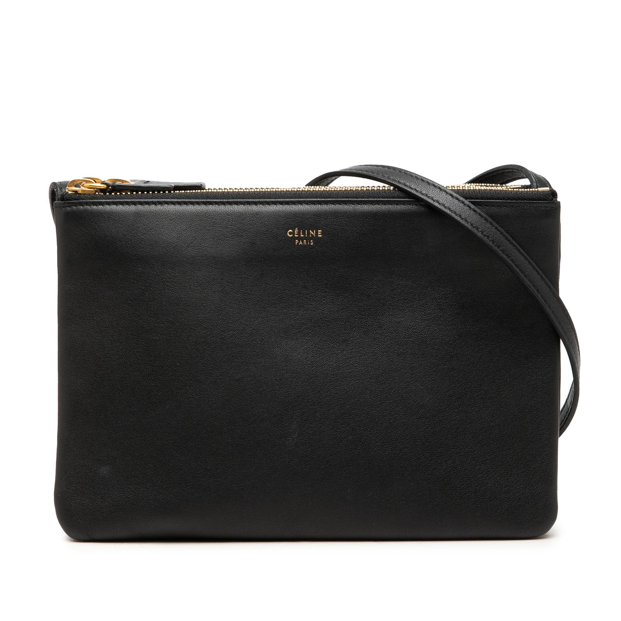 Celine Small Lambskin Trio Crossbody