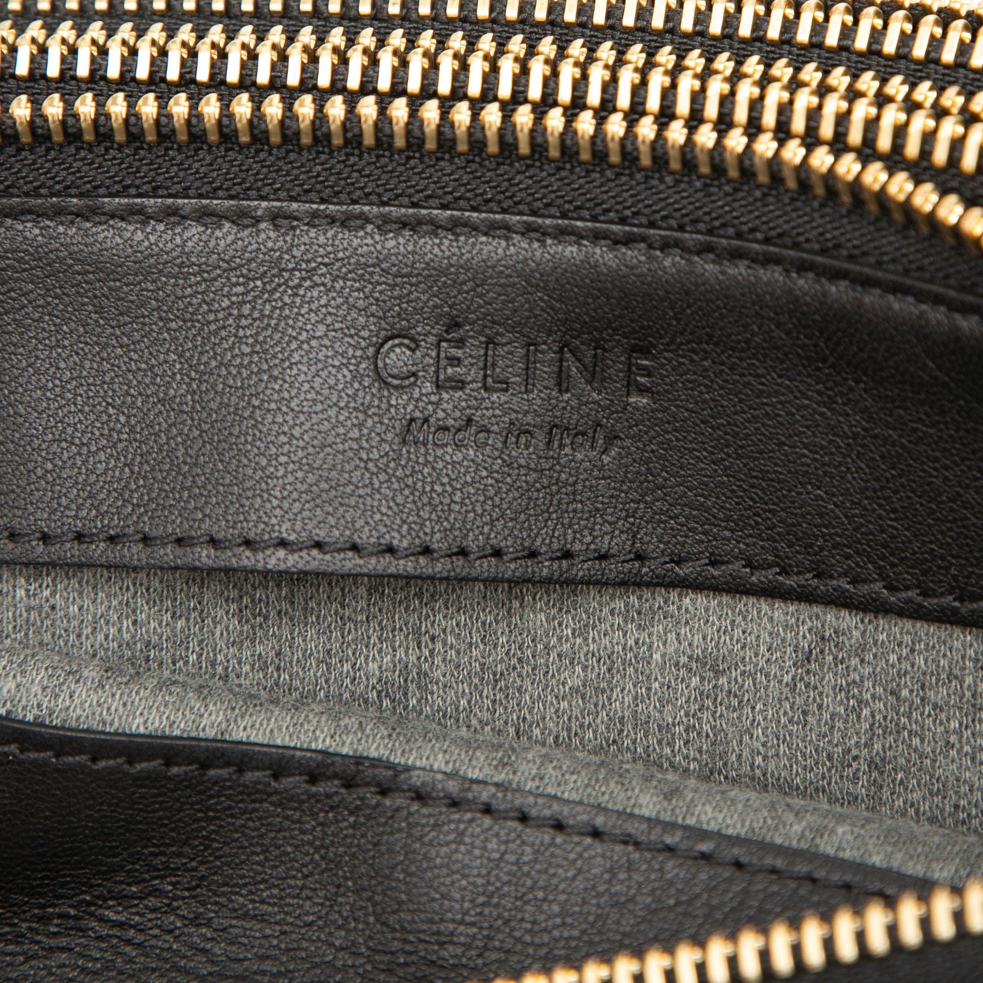 Celine Small Lambskin Trio Crossbody