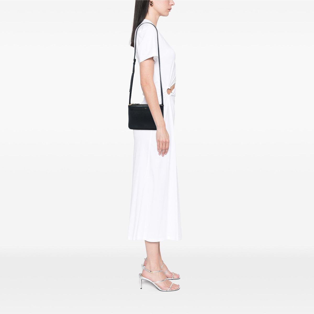 Celine Small Lambskin Trio Crossbody