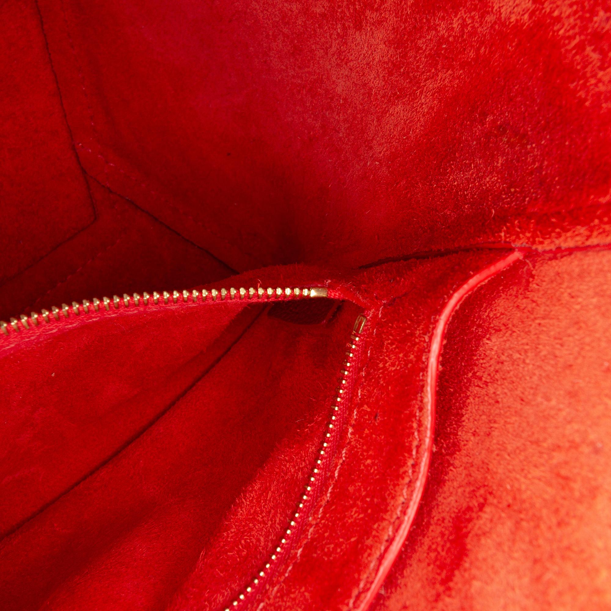 Celine Small Leather Seau Sangle Bucket Bag