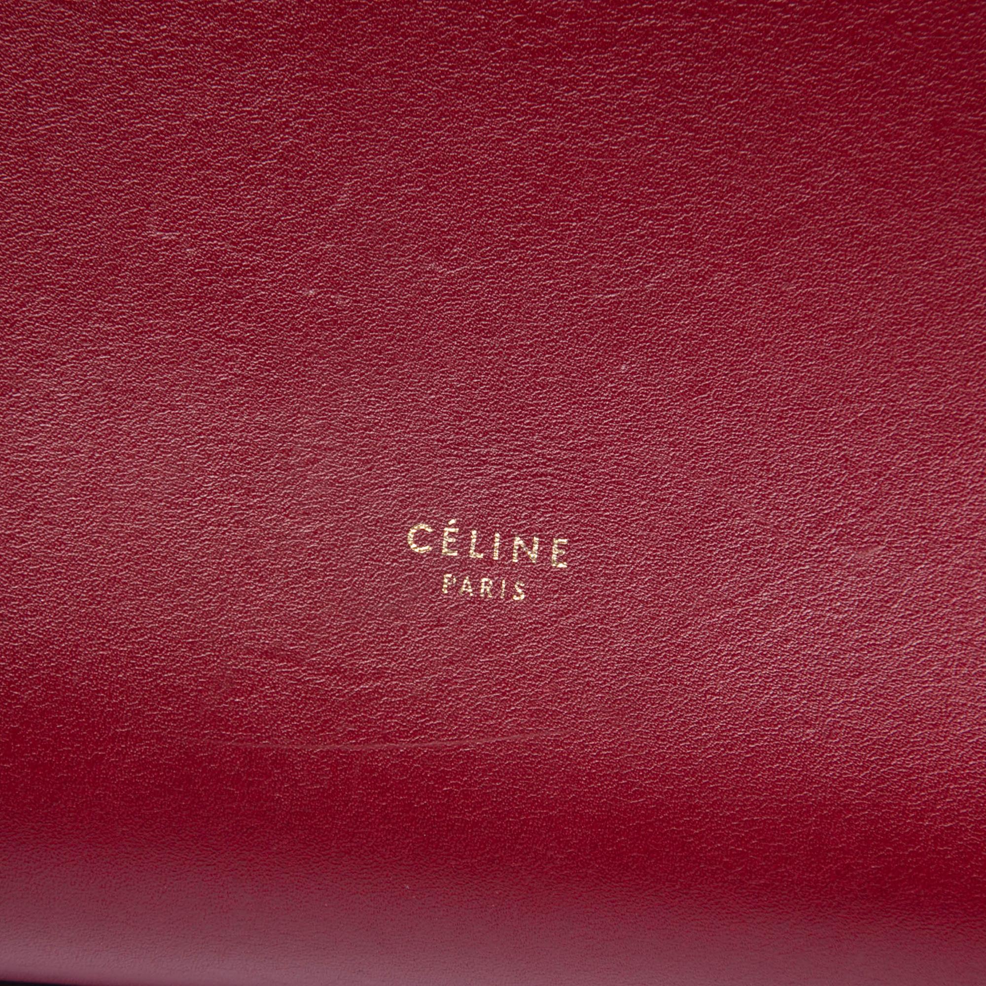 Celine Small Leather Tie Tote
