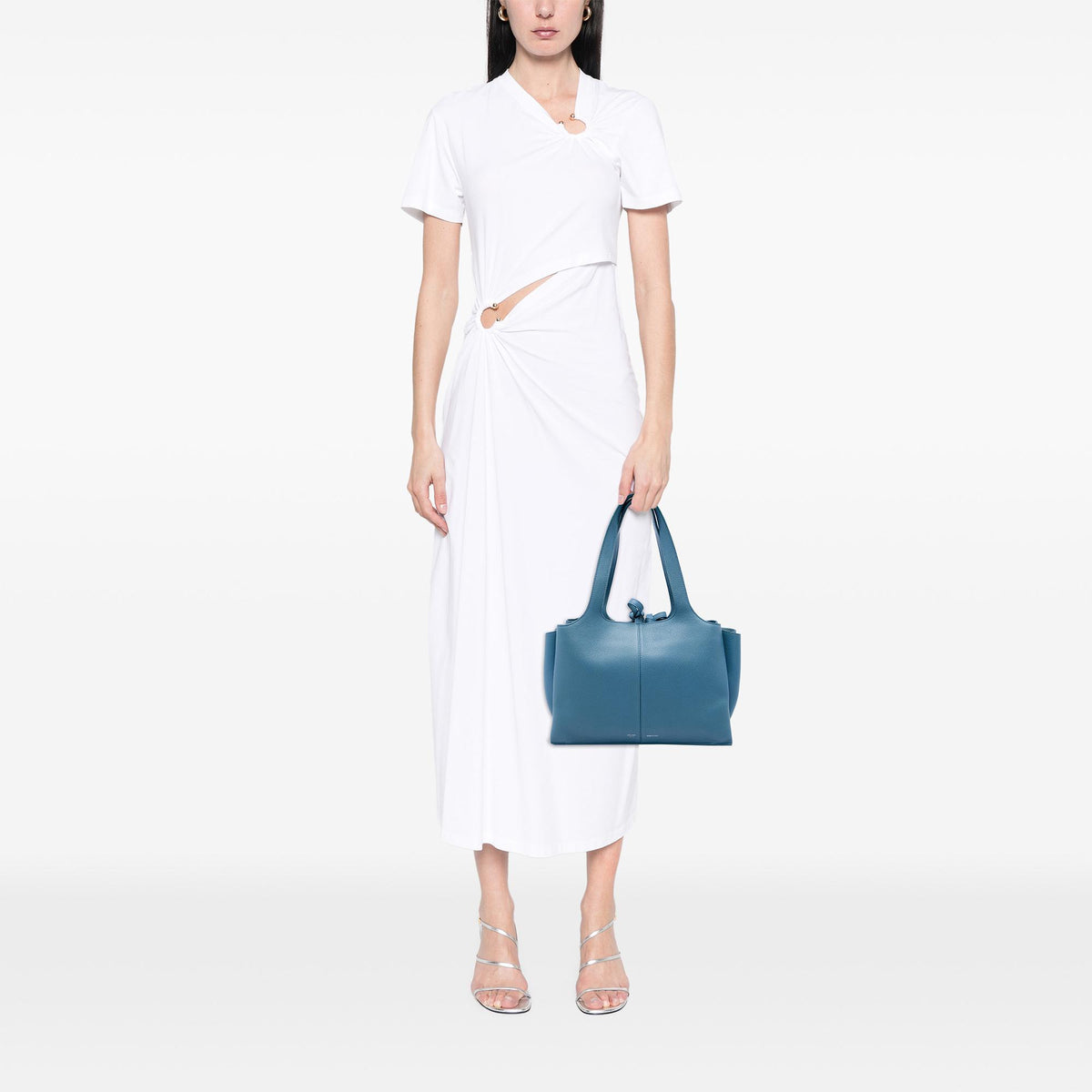 Celine Small Leather Trifold Tote