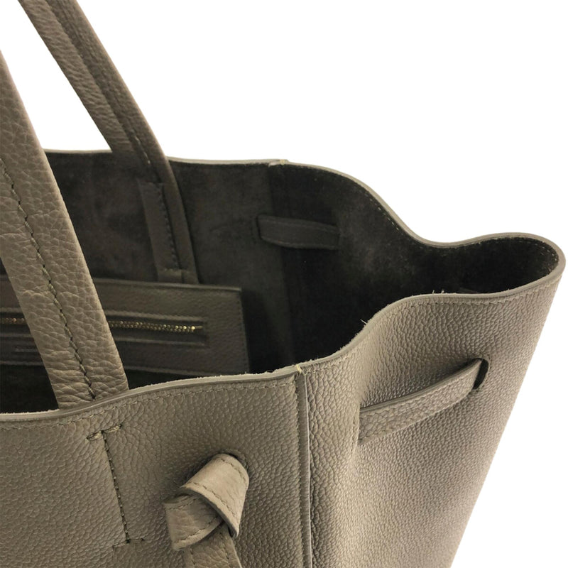 Celine Small Phantom Cabas Leather Tote Bag (SHG-35489) – LuxeDH