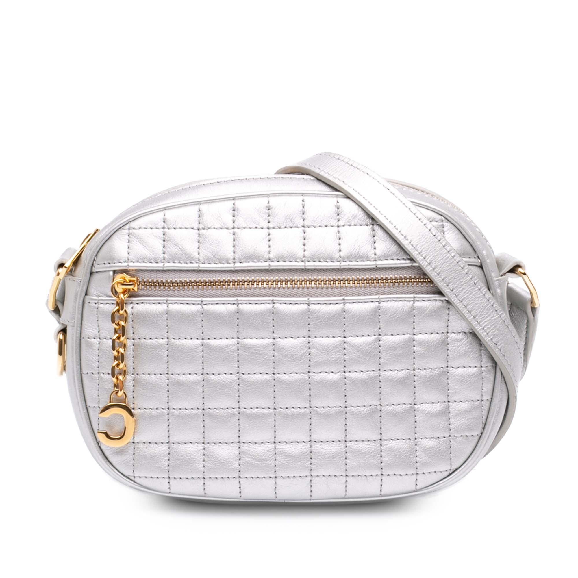 Celine Small Quilted Calfskin C Charm Camera Bag