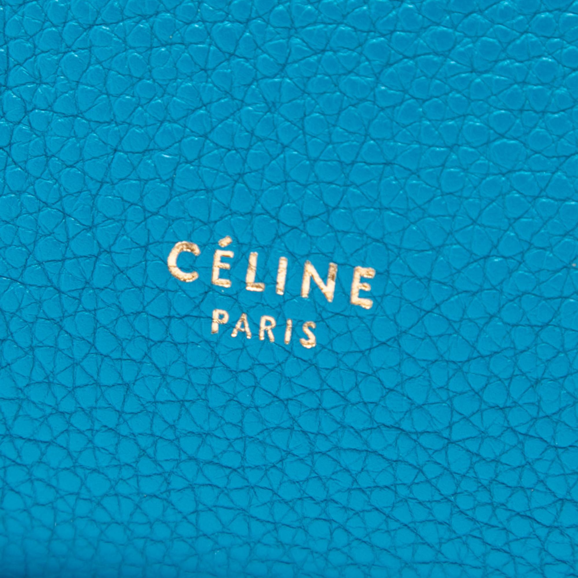 Celine Small Soft Grained Calfskin Seau Sangle Bucket Bag