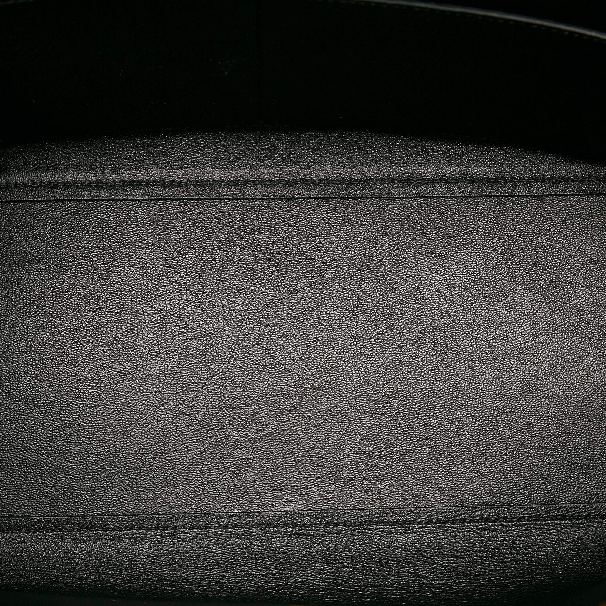 Celine Small Trapeze Tricolor Leather Satchel (SHG-3gg6VD)