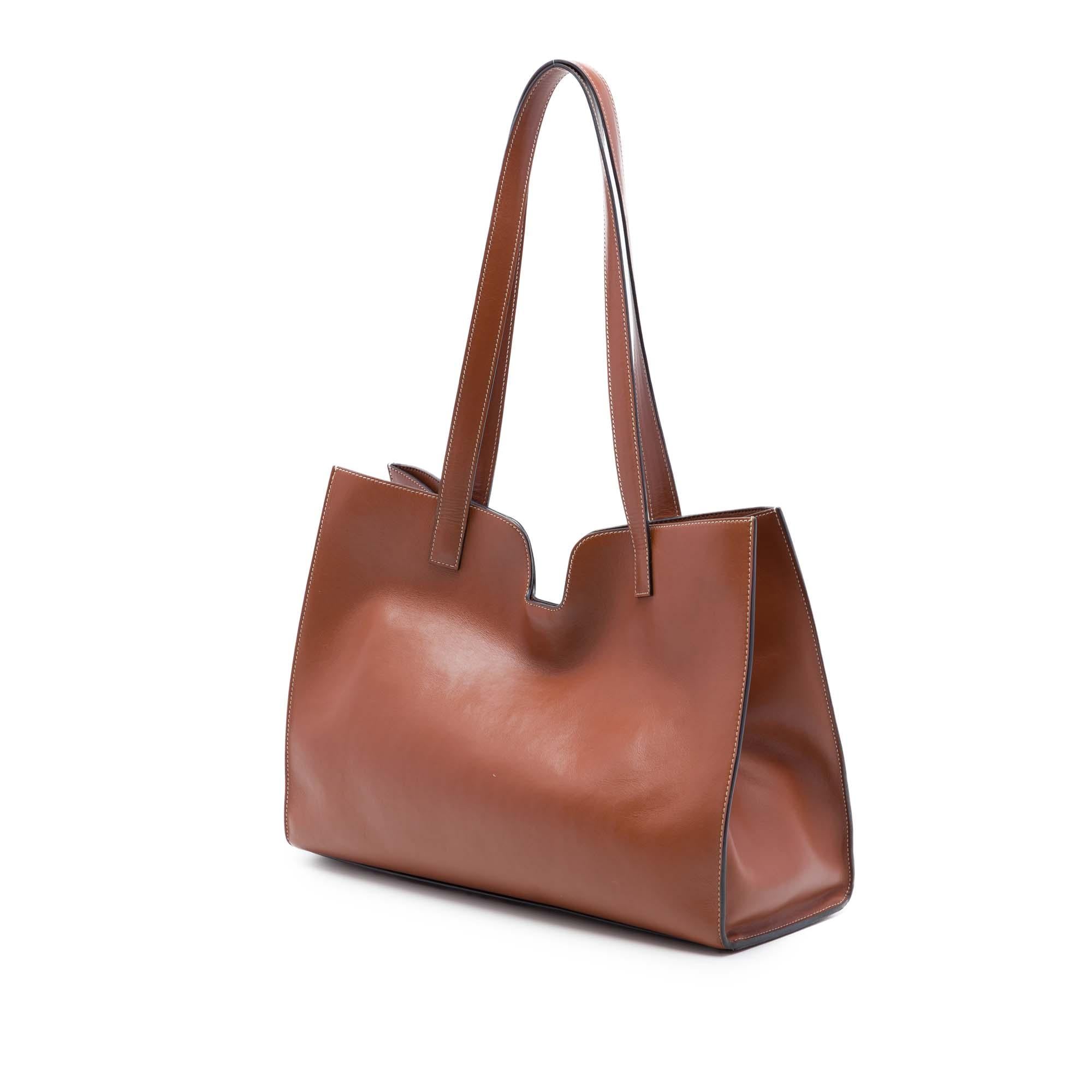 Celine Smooth Calfskin Cabas 16 Tote