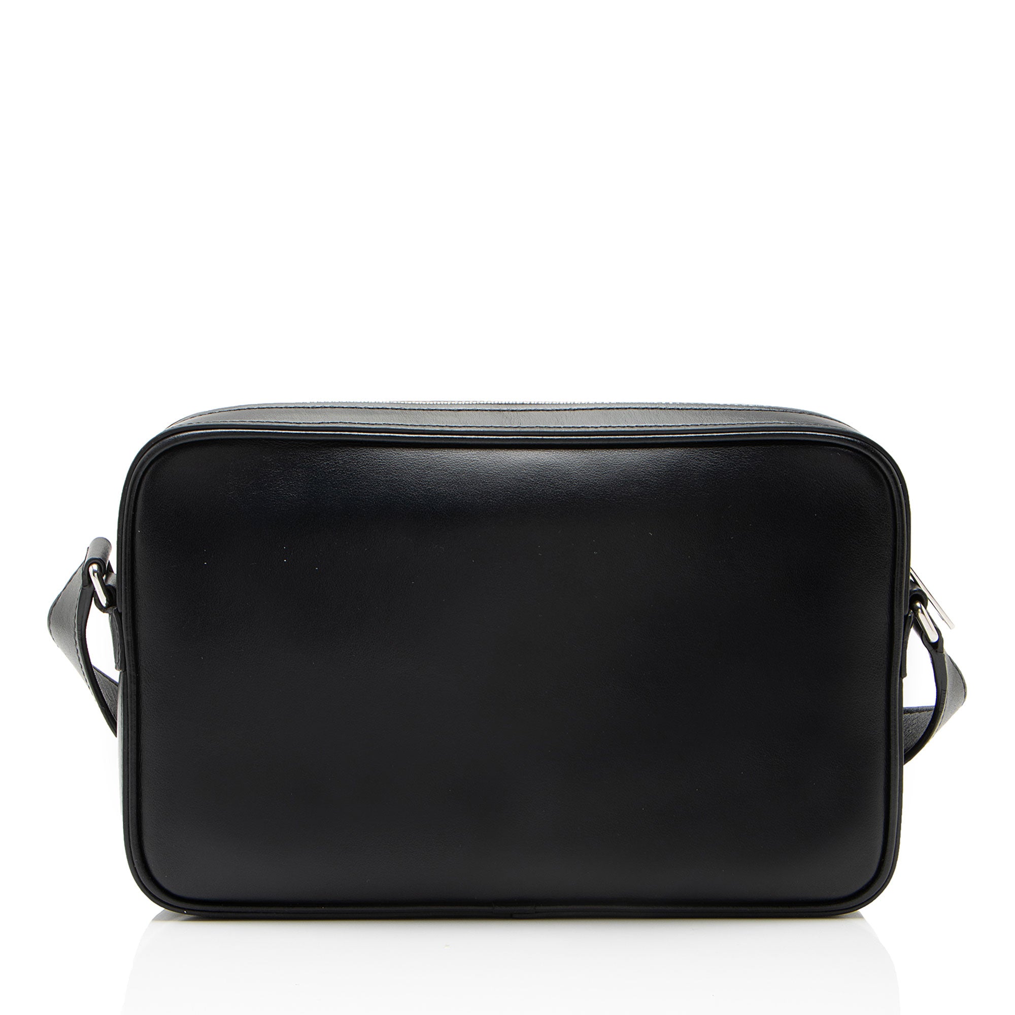 Celine Smooth Calfskin Logo Print Medium Messenger
