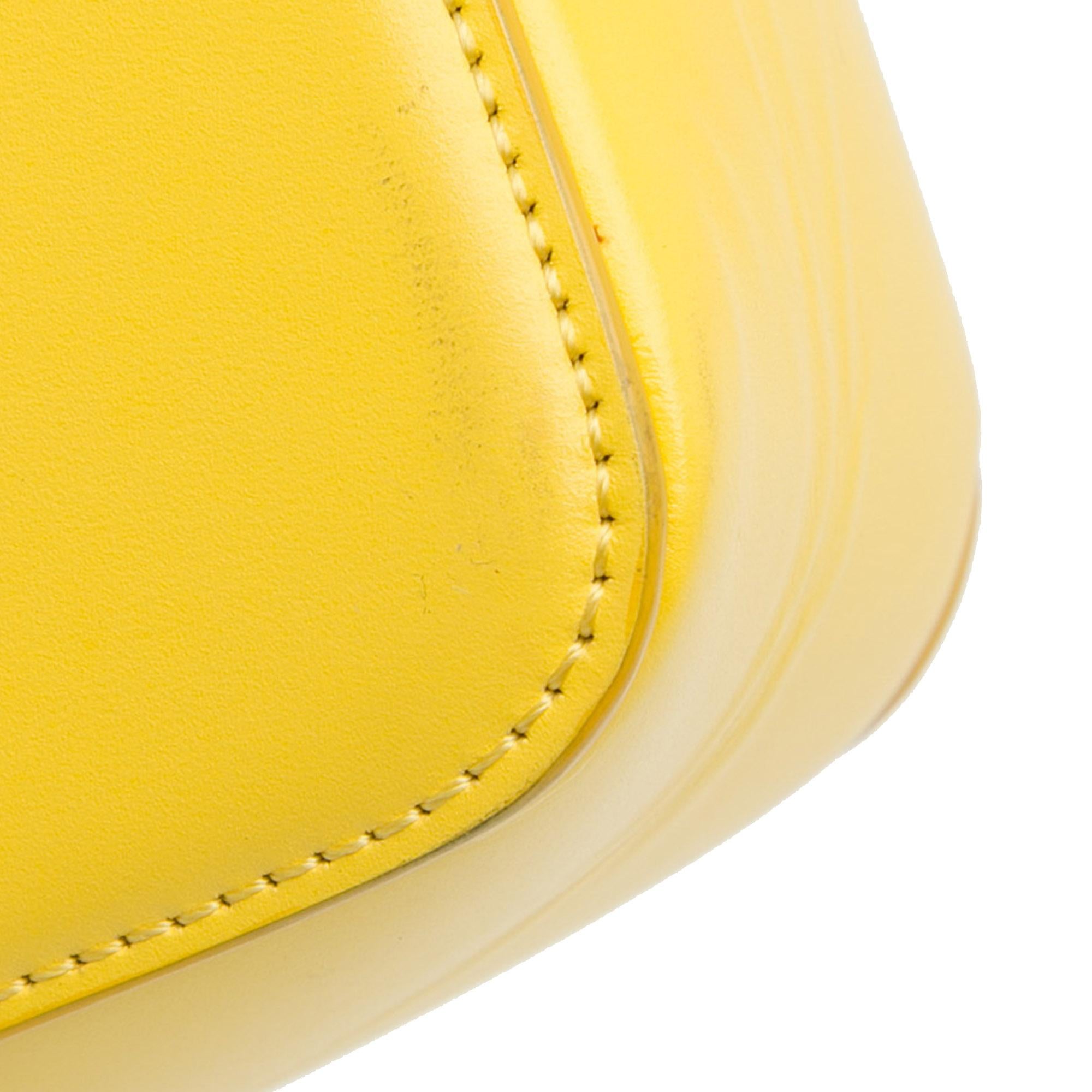 Celine Teen Shiny Calfskin Triomphe Crossbody