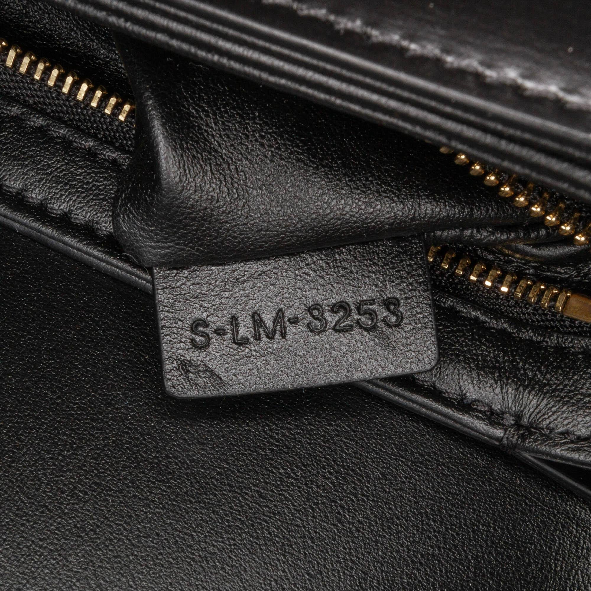 Celine Teen Shiny Calfskin Triomphe Crossbody