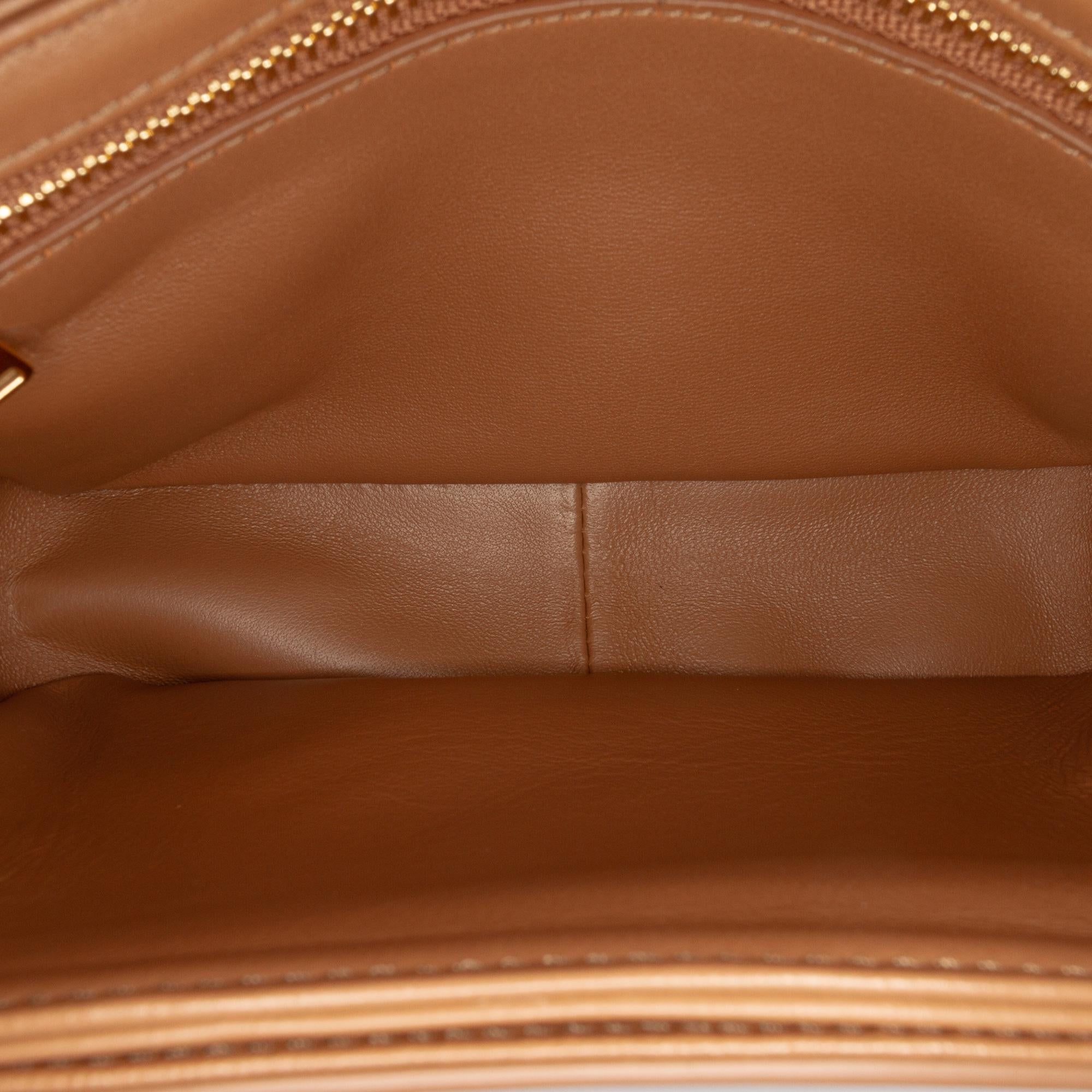 Celine Teen Shiny Calfskin Triomphe Crossbody