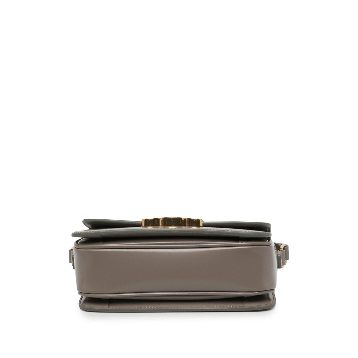 Celine Teen Shiny Calfskin Triomphe Crossbody