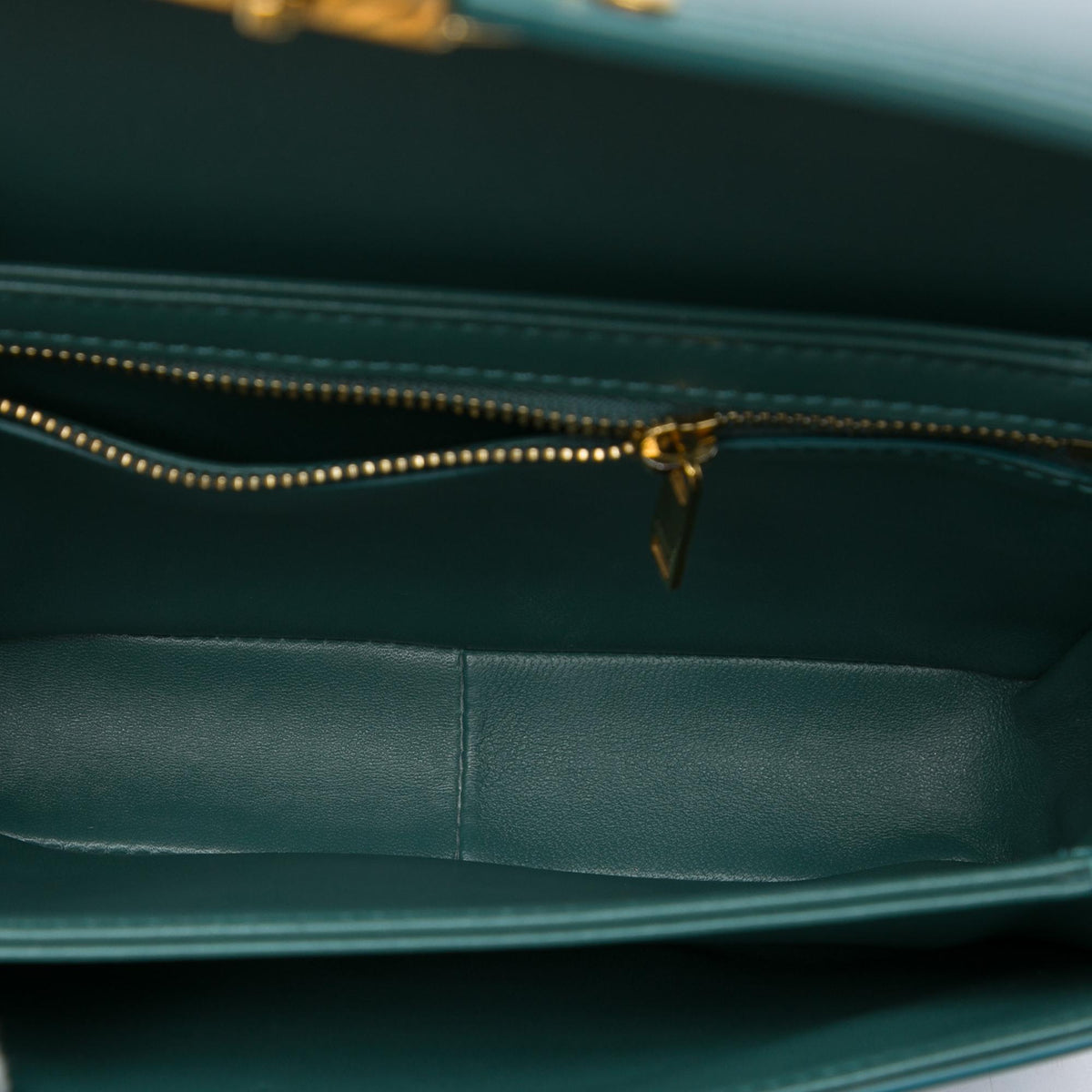 Celine Teen Shiny Calfskin Triomphe Crossbody