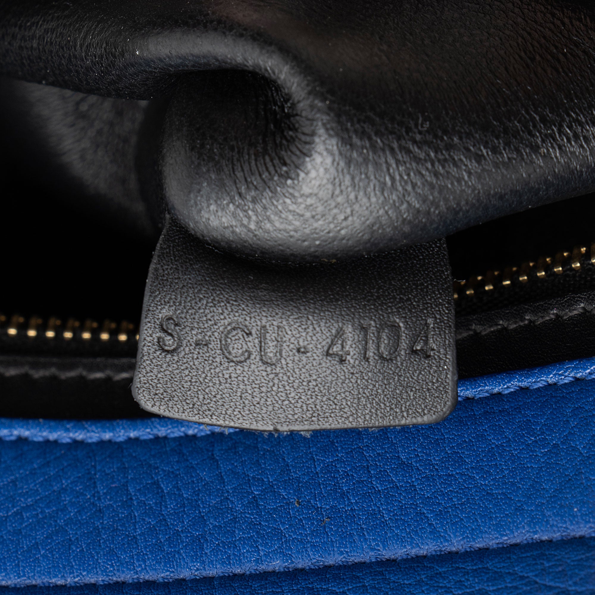 Celine Tricolor Calfskin Small Trapeze Bag