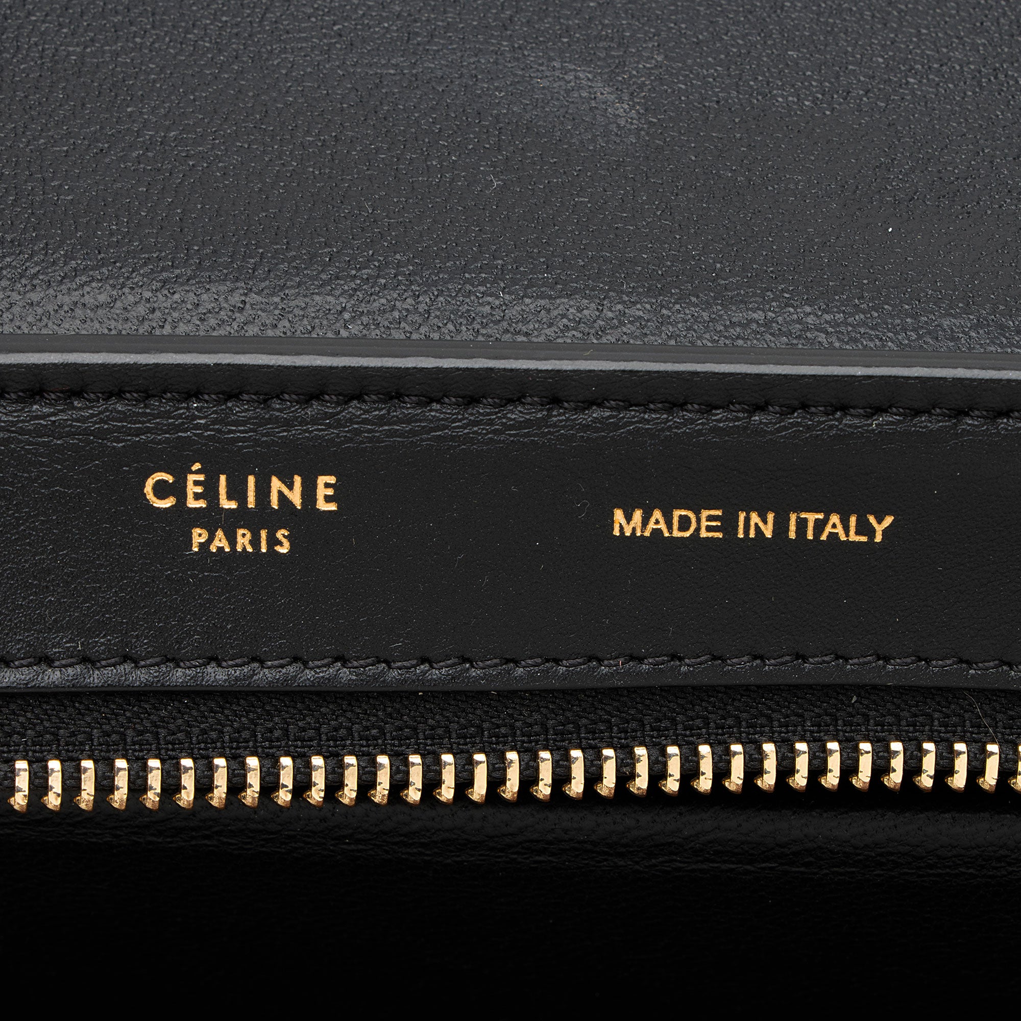 Celine Tricolor Calfskin Small Trapeze Bag