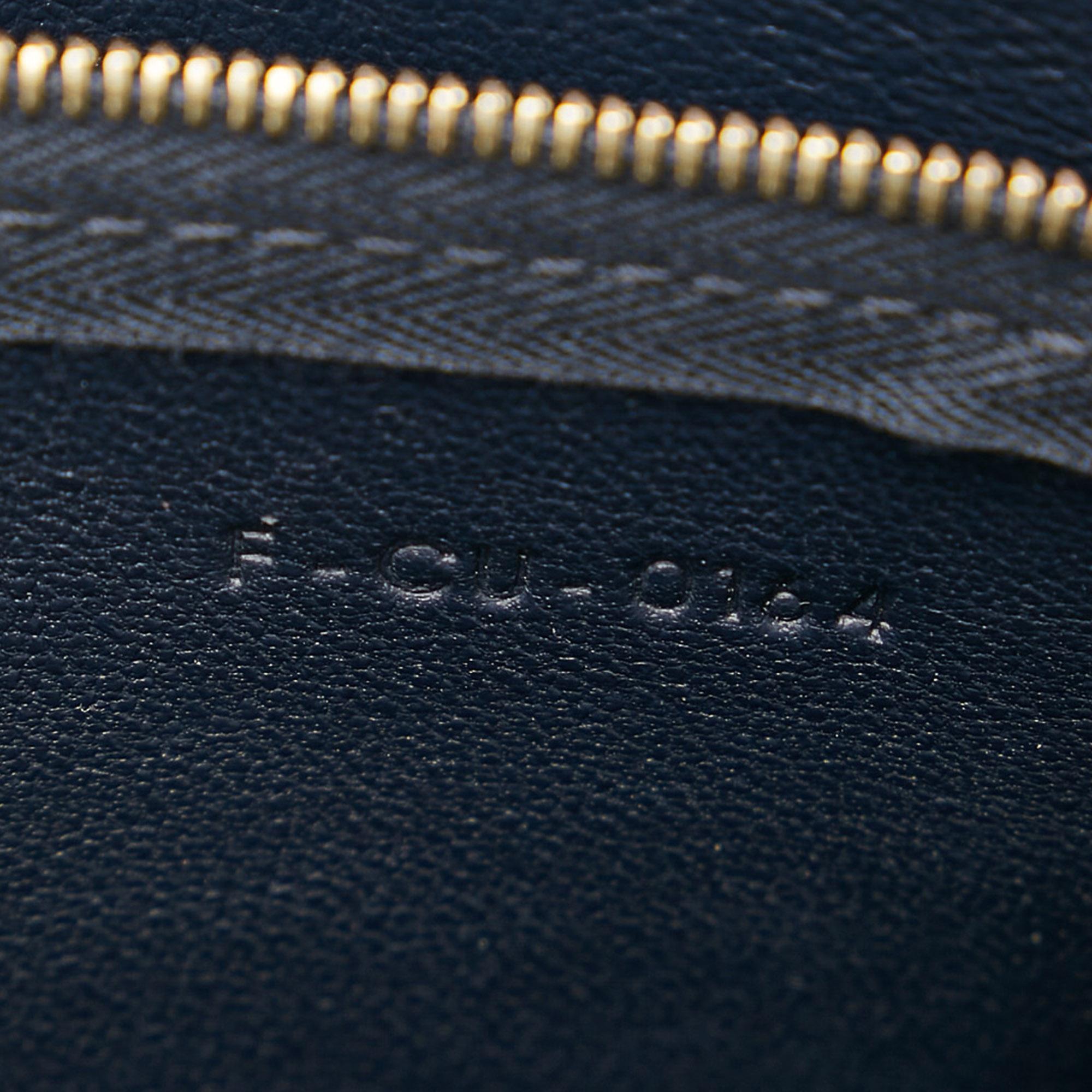 Celine Tricolor Pocket Envelope Leather Shoulder Bag (SHG-vdfVYD)