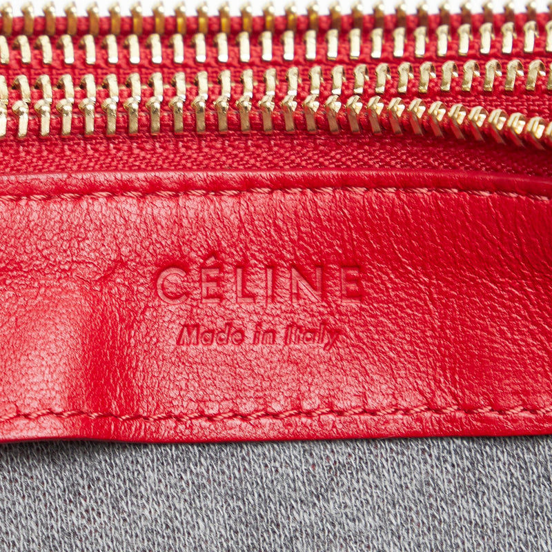 Celine Trio Leather Crossbody Bag (SHG-nBZvIh)