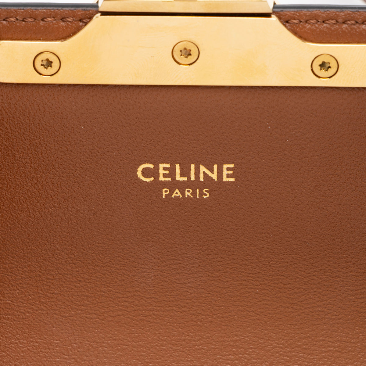 Celine Triomphe Canvas Claude Shoulder Bag