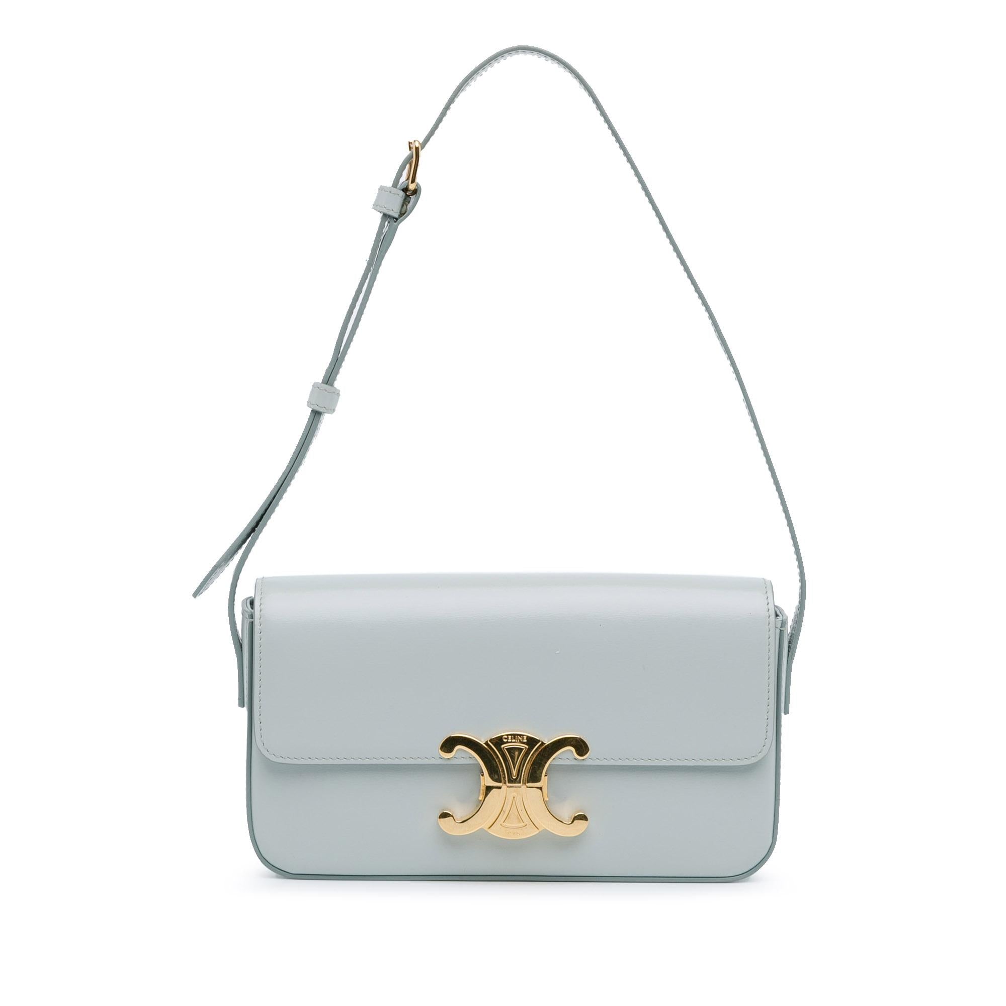 Celine Triomphe Claude Shoulder Bag (SHG-vHePFT)